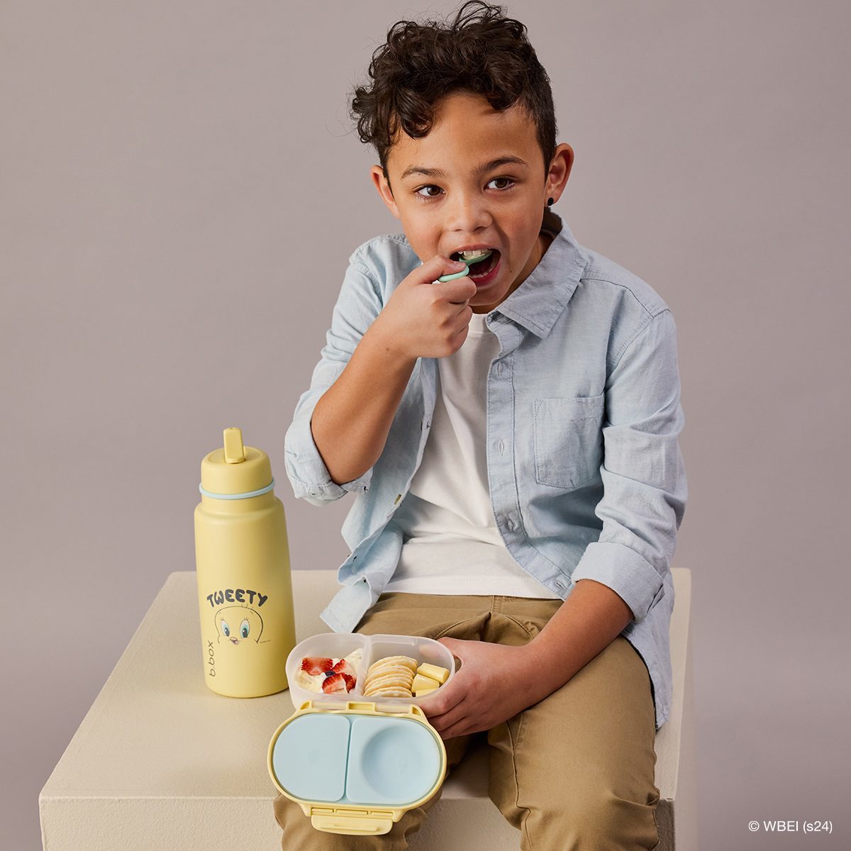 フリップトップボトル 1L(ステンレス製水筒)/Warner Bros. Insulated Flip Top Bottle 1L - Looney Tunes by b.box and Harry Potter by b.box and Batman by b.box