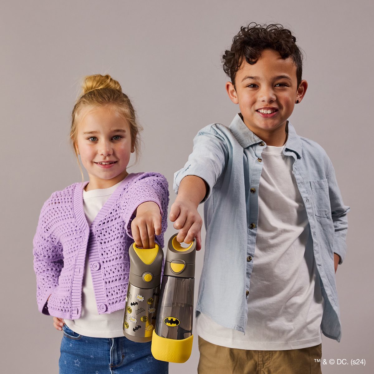 ステンレスドリンクボトル 350ml(ステンレス製水筒)/ Warner Bros. Insulated drink bottle 350ml - Looney Tunes by b.box and Batman by b.box