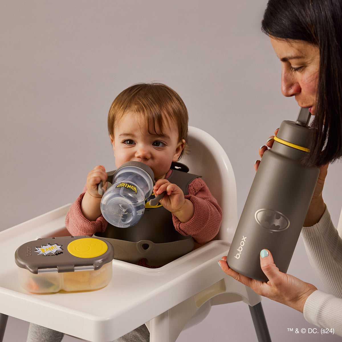 シッピーカップ(ストローマグ)/ Warner Bros. Sippy cup - Looney Tunes by b.box and Batman by b.box