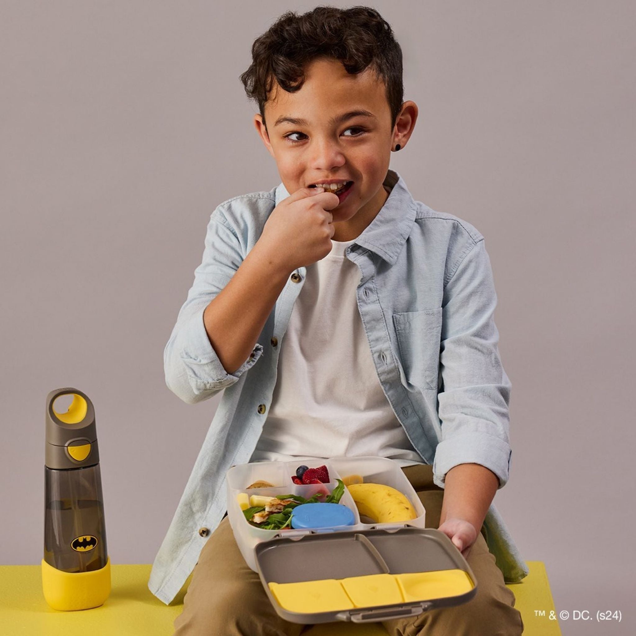 【3/25発売スタート】ランチボックス(お弁当箱)/Warner Bros. Lunchbox - Harry Potter by b.box and Batman by b.box