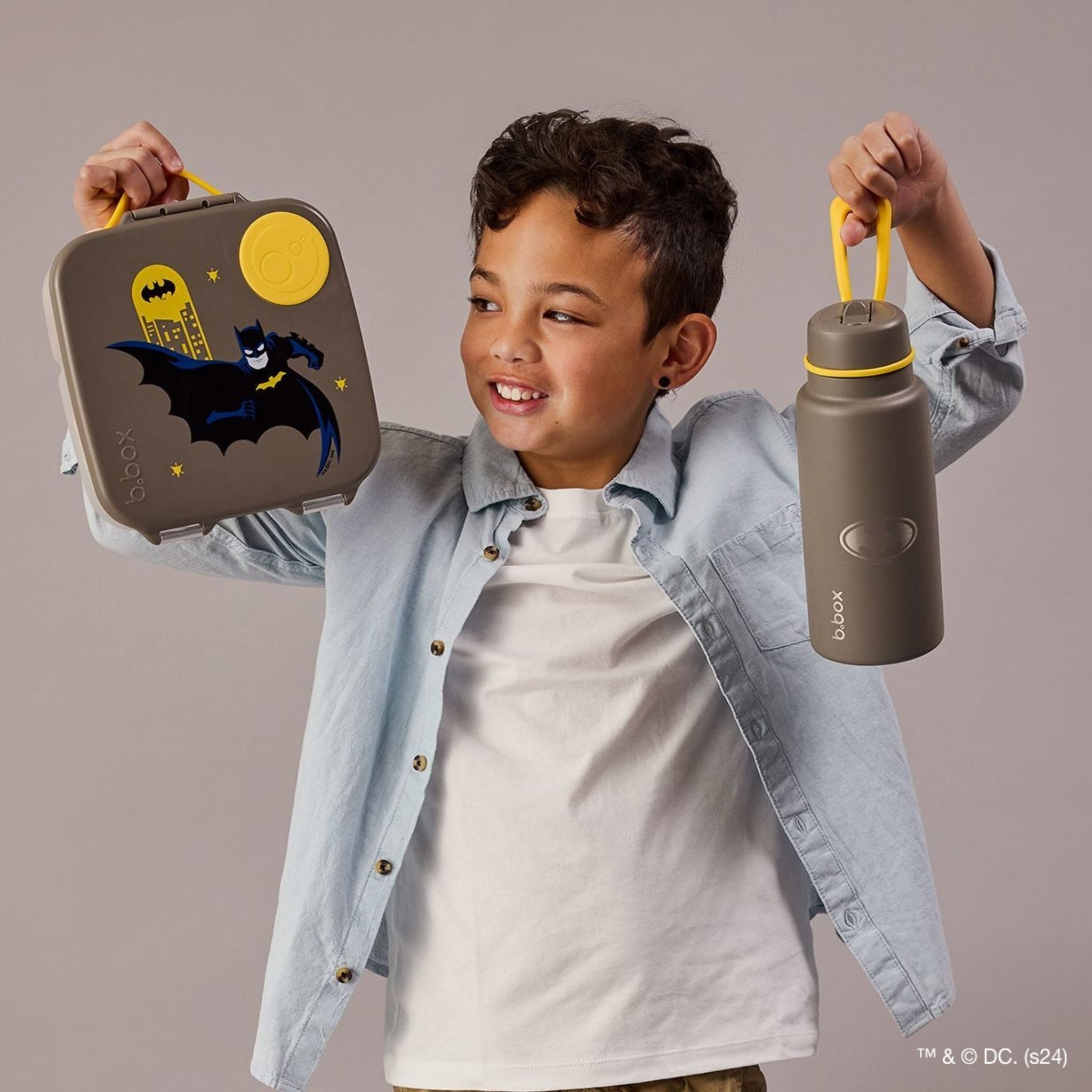 【3/25発売スタート】ランチボックス(お弁当箱)/Warner Bros. Lunchbox - Harry Potter by b.box and Batman by b.box
