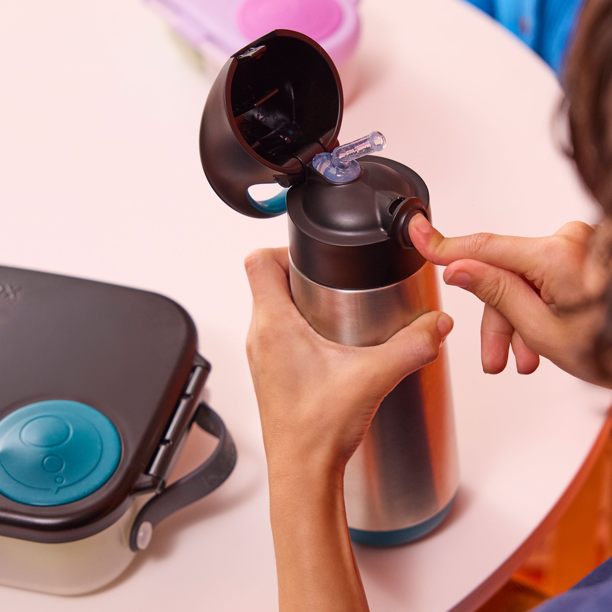 【b.box 2026年1月以降発売予定】水筒 Insulated drink bottle 500ml ステンレスボトル