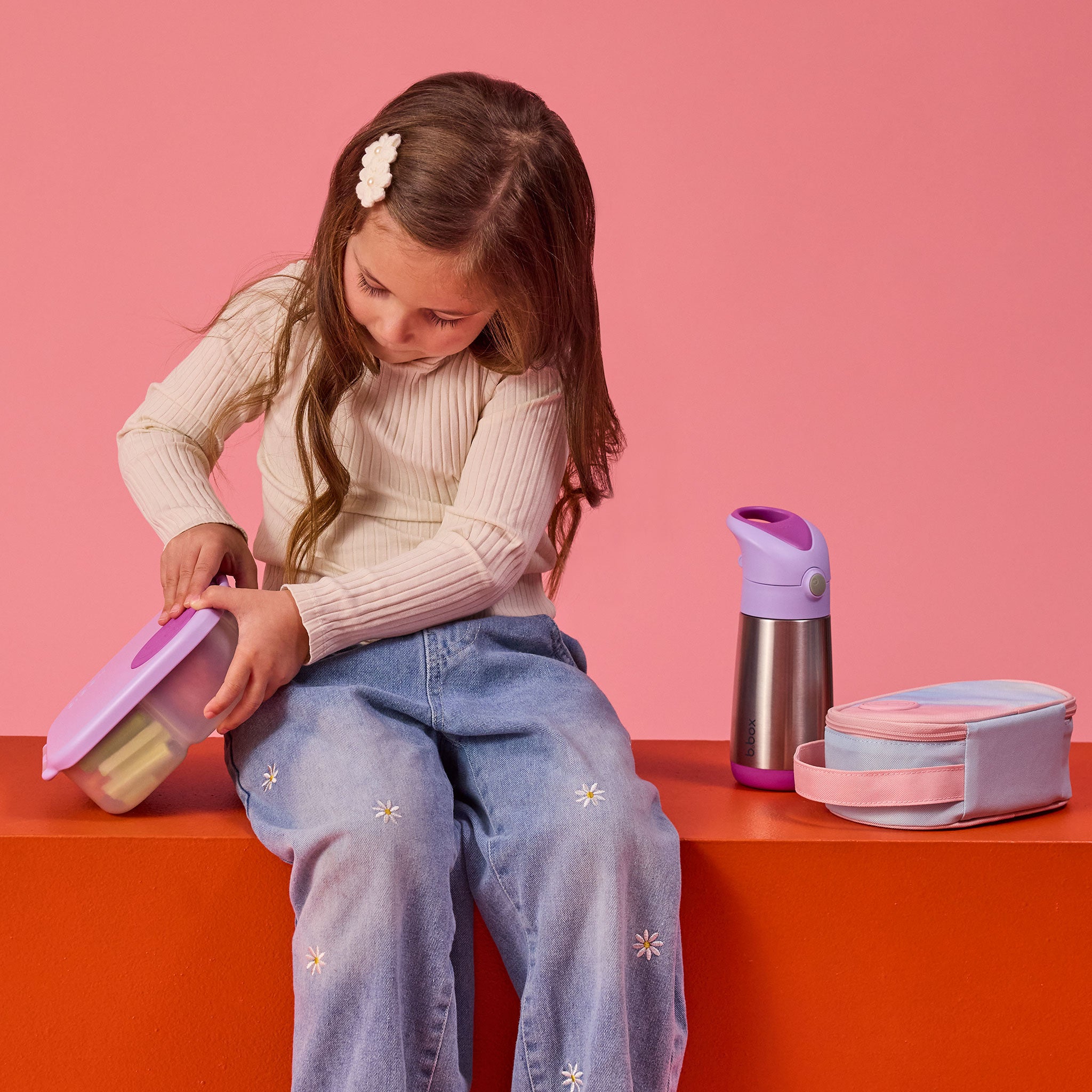 【b.box 2026年1月以降発売予定】水筒 Insulated drink bottle 350ml ステンレスボトル