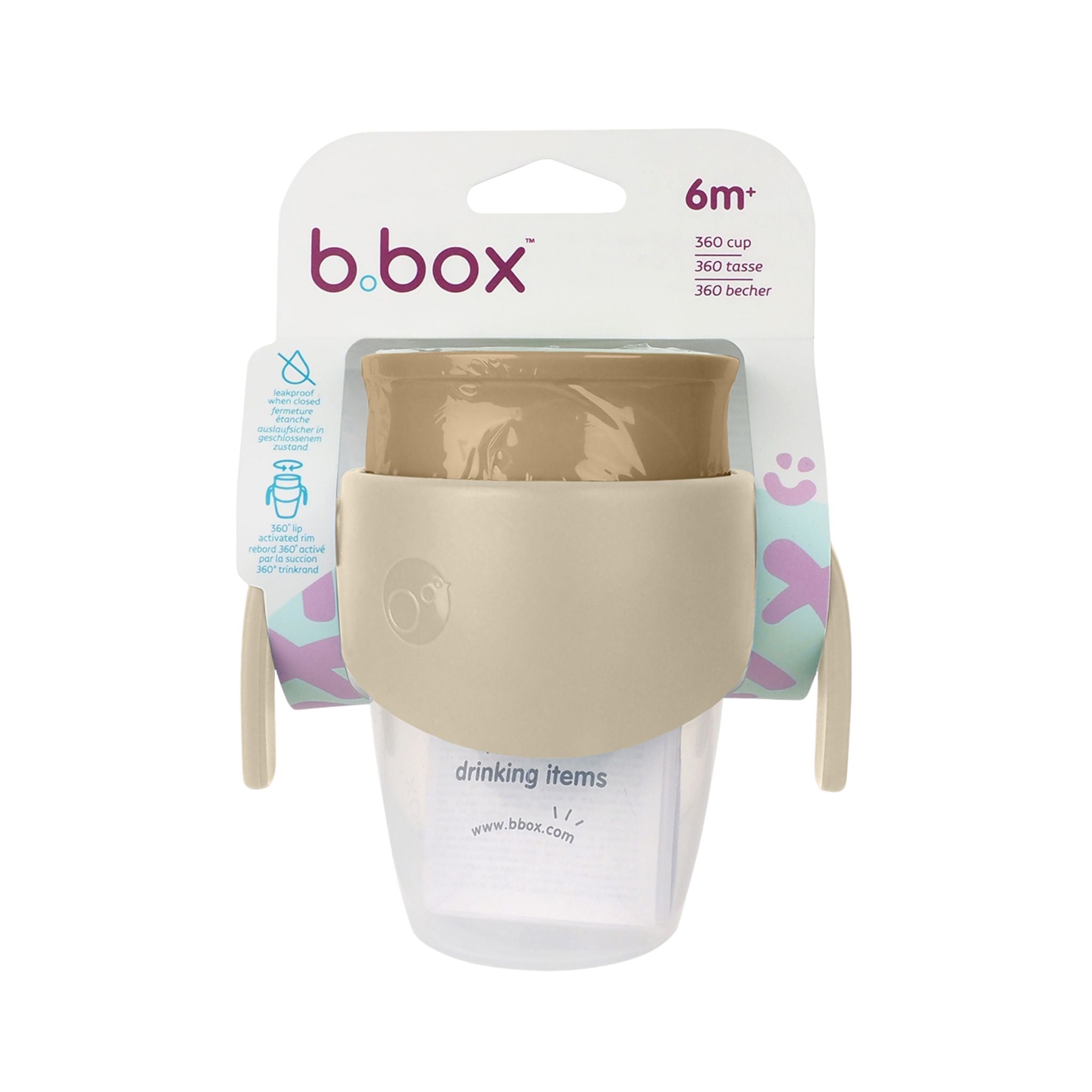 *b.box* 360 cup 360カップ - latte