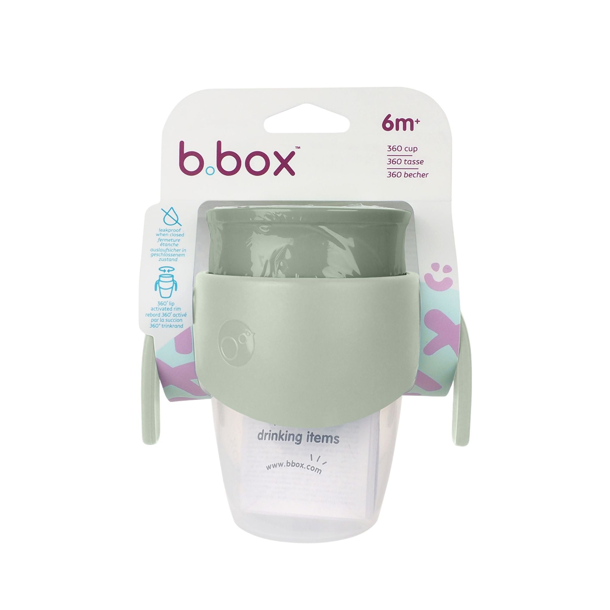 *b.box* 360 cup 360カップ - sage