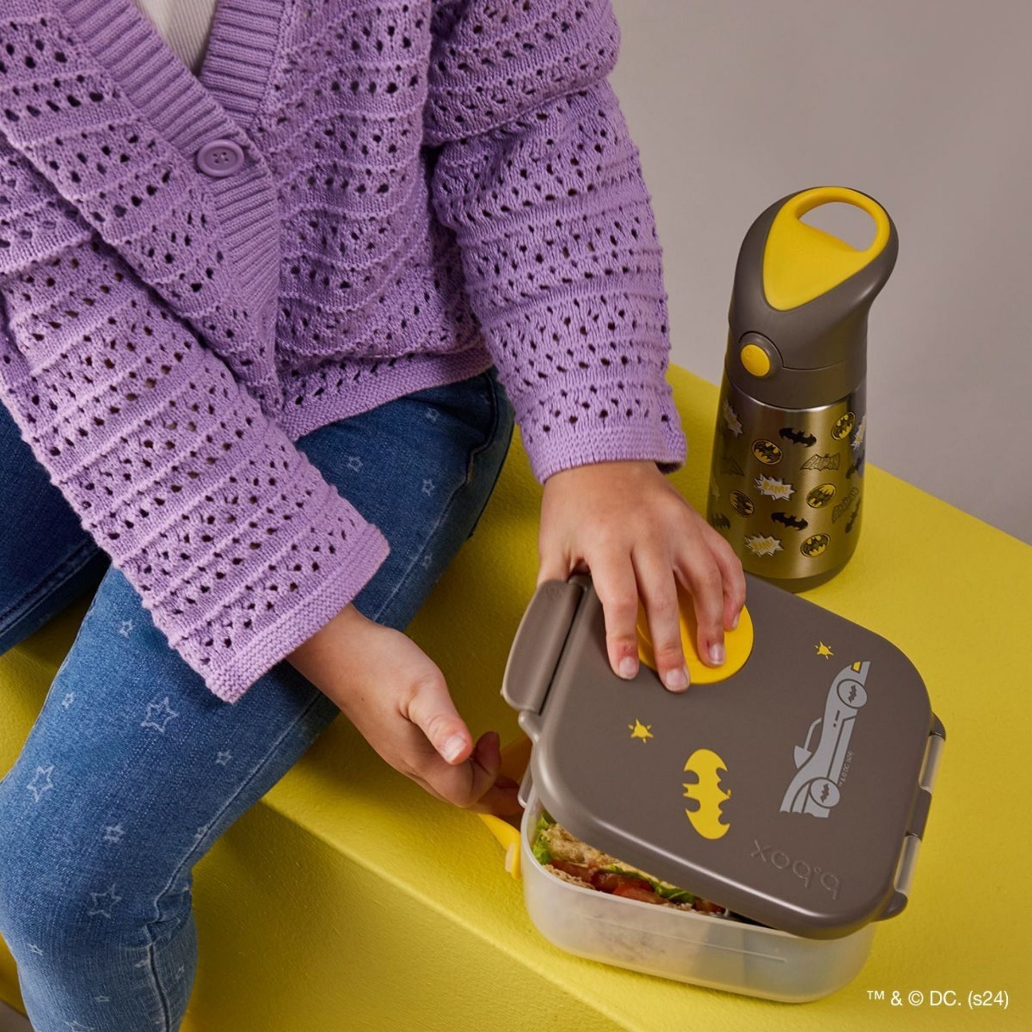 ミニランチボックス(お弁当箱)/Warner Bros. Mini Lunchbox - Harry Potter by b.box and Batman by b.box