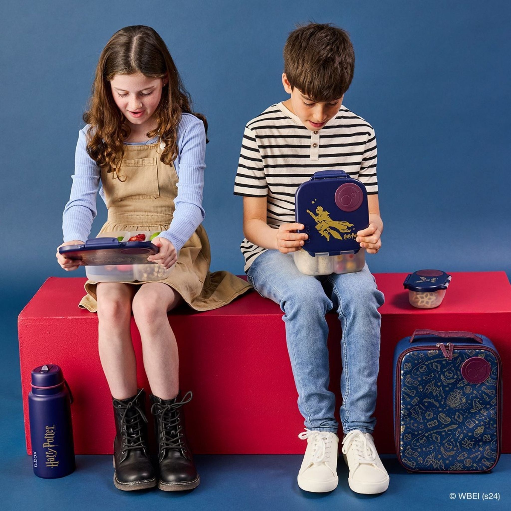 ミニランチボックス(お弁当箱)/Warner Bros. Mini Lunchbox - Harry Potter by b.box and Batman by b.box