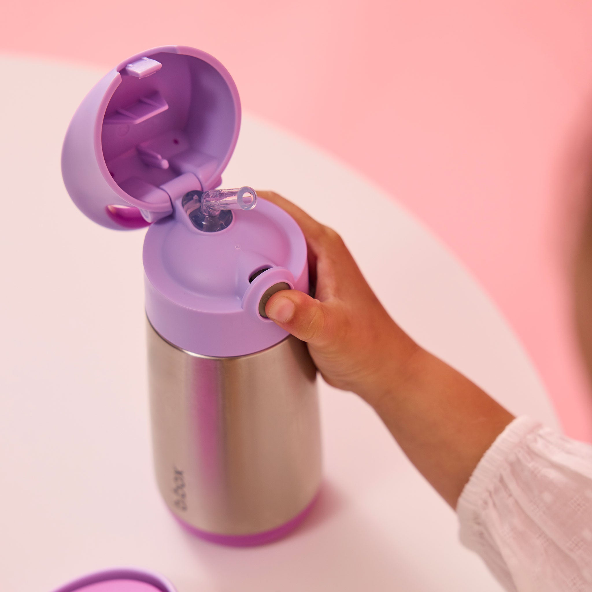 【b.box 2026年1月以降発売予定】水筒 Insulated drink bottle 350ml ステンレスボトル