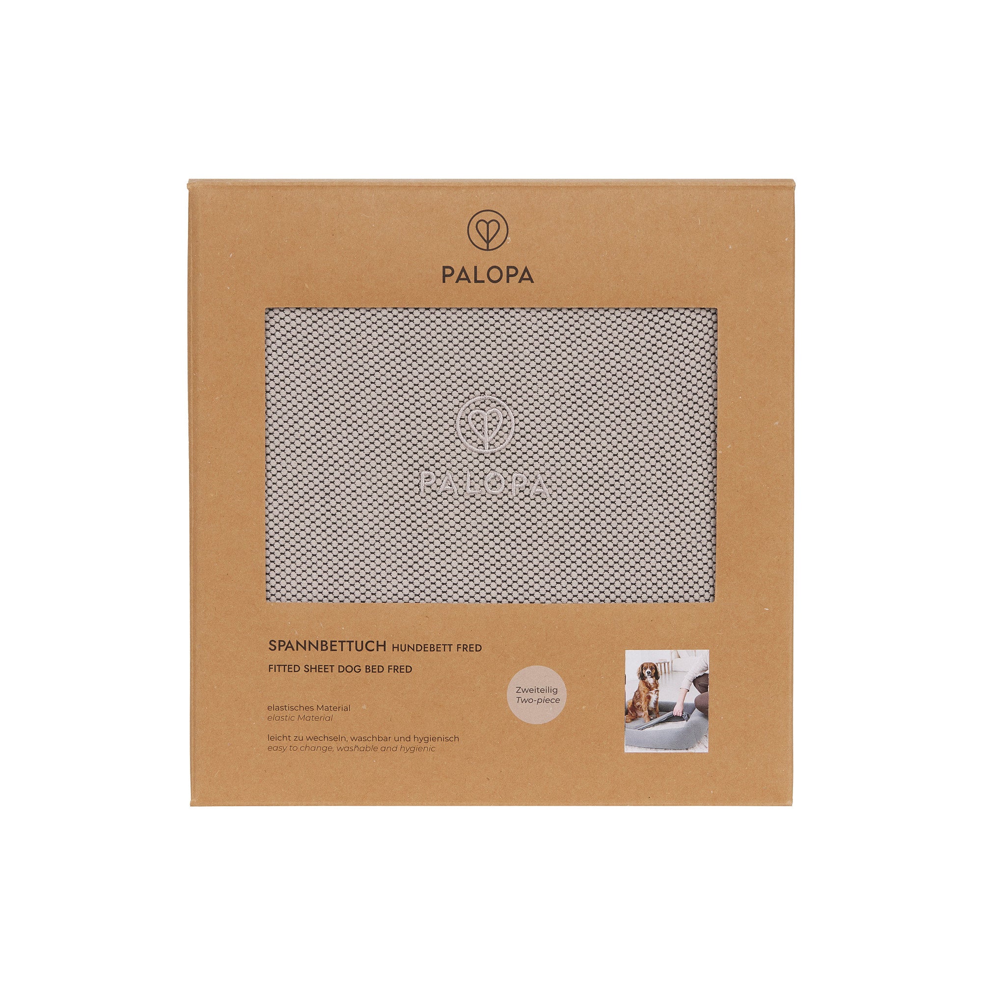 【11月発売開始予定】コットンベッド用シーツ(2枚セット) Fitted Sheet Dog Bed 2 pcs | PALOPA Japan(パロパ)
