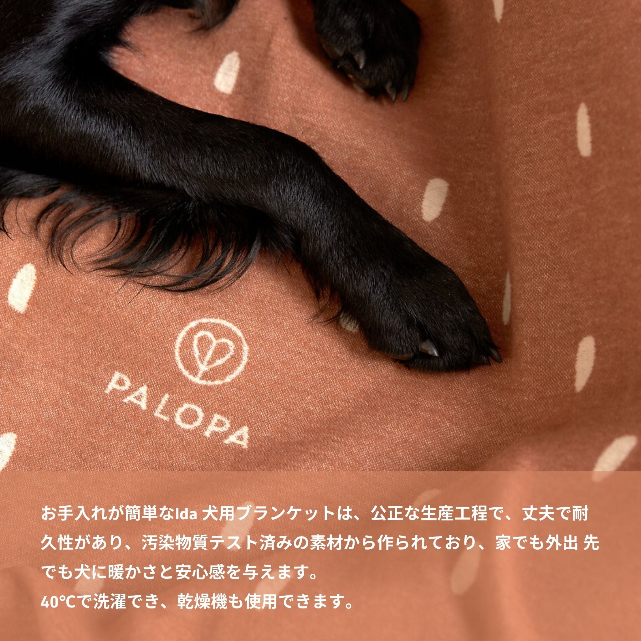 【New】ドッグブランケット / Dog Blanket Ida | PALOPA Japan(パロパ)