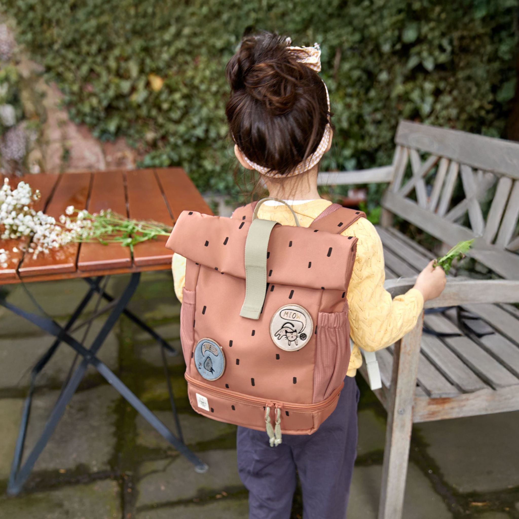 Mini Rolltop Backpack Happy Prints ミニロールトップバックパック