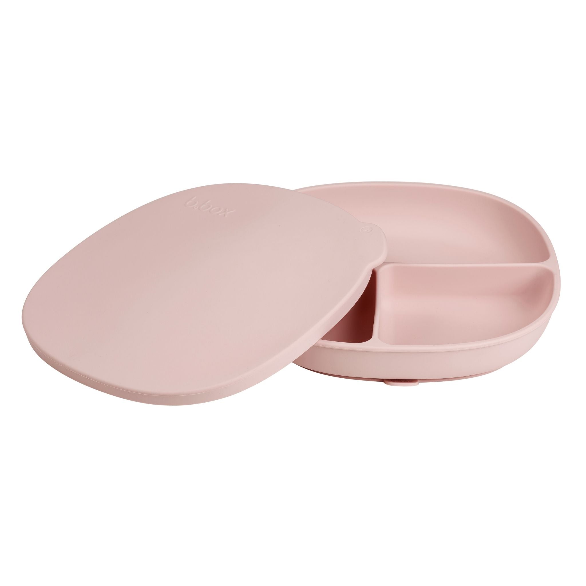 シリコンプレート+リッド(蓋・吸盤付き食器)/Silicone Plate+Lid