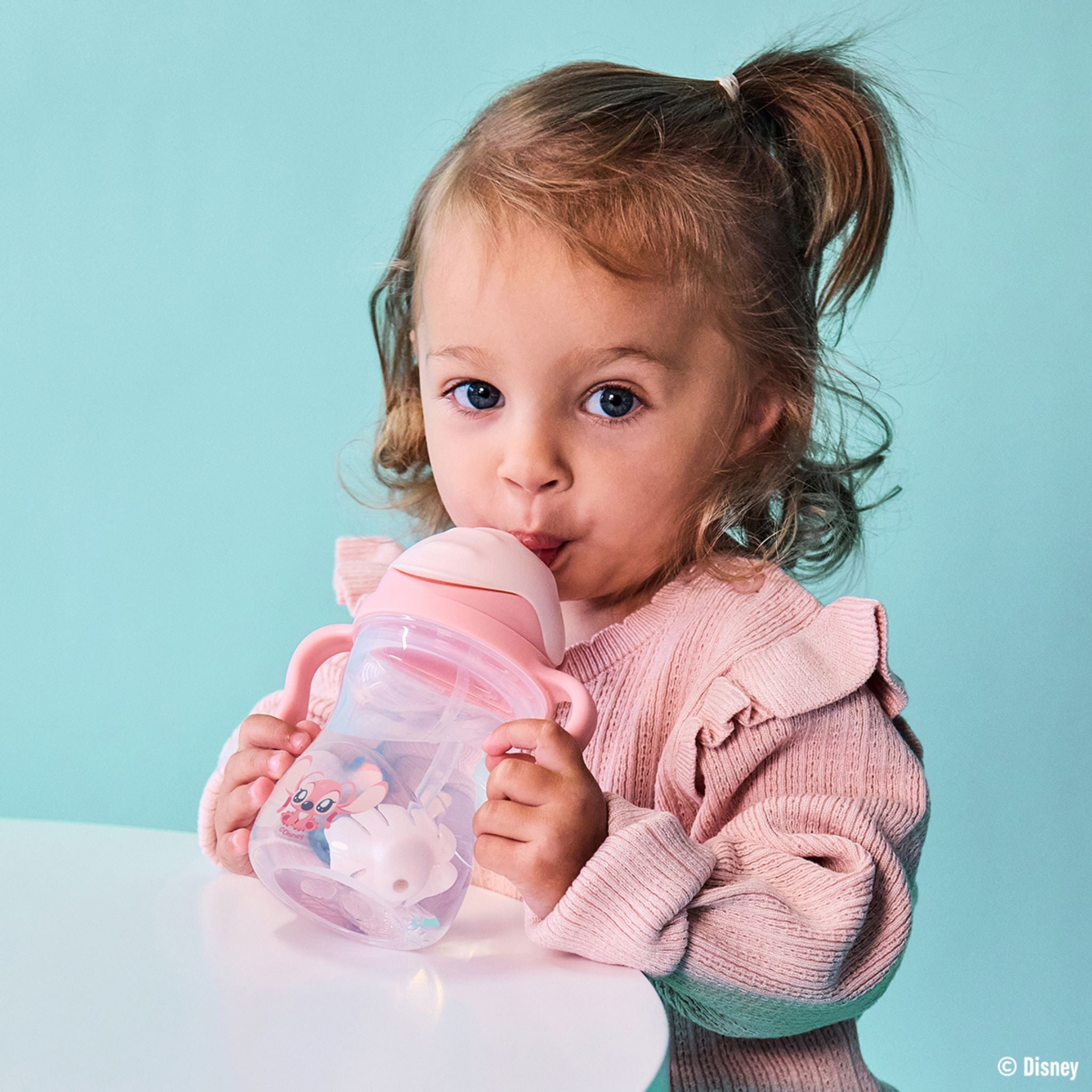 【7月29日発売】 Sippy cup ストローマグ シッピーカップ - Disney - Stitch&Angelシリーズ