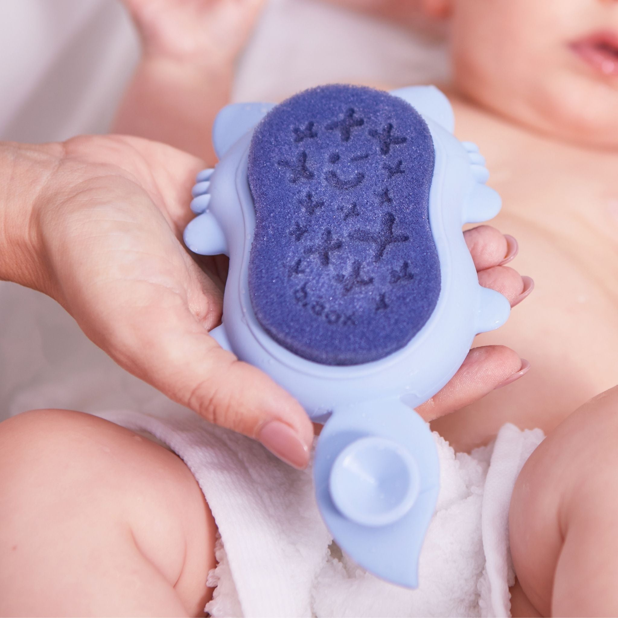 子供用 頭皮用 体用 バスブラシ