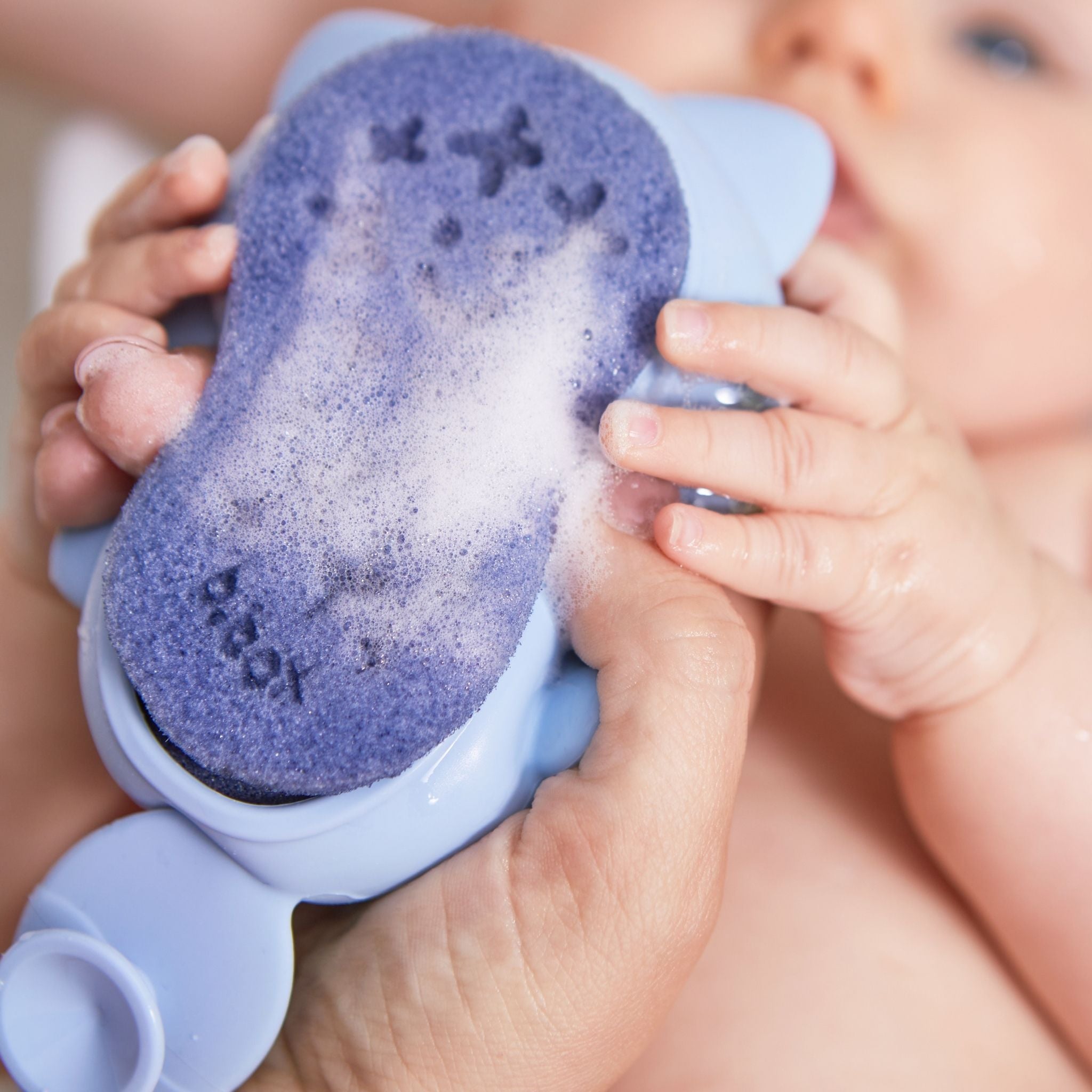 子供用 頭皮用 体用 バスブラシ