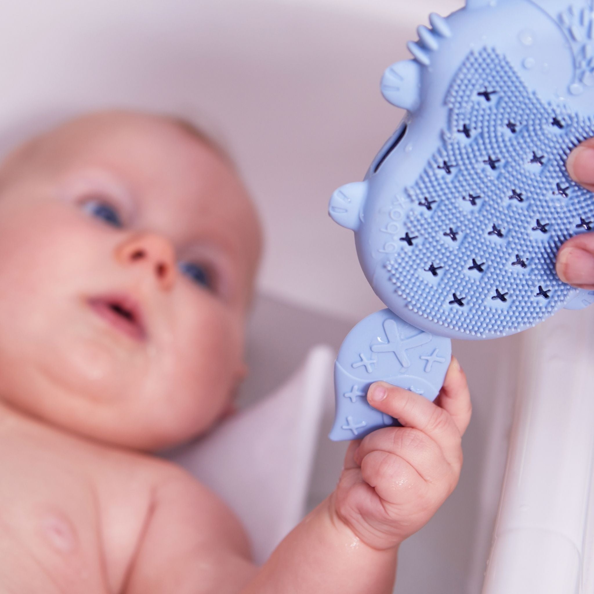 子供用 頭皮用 体用 バスブラシ