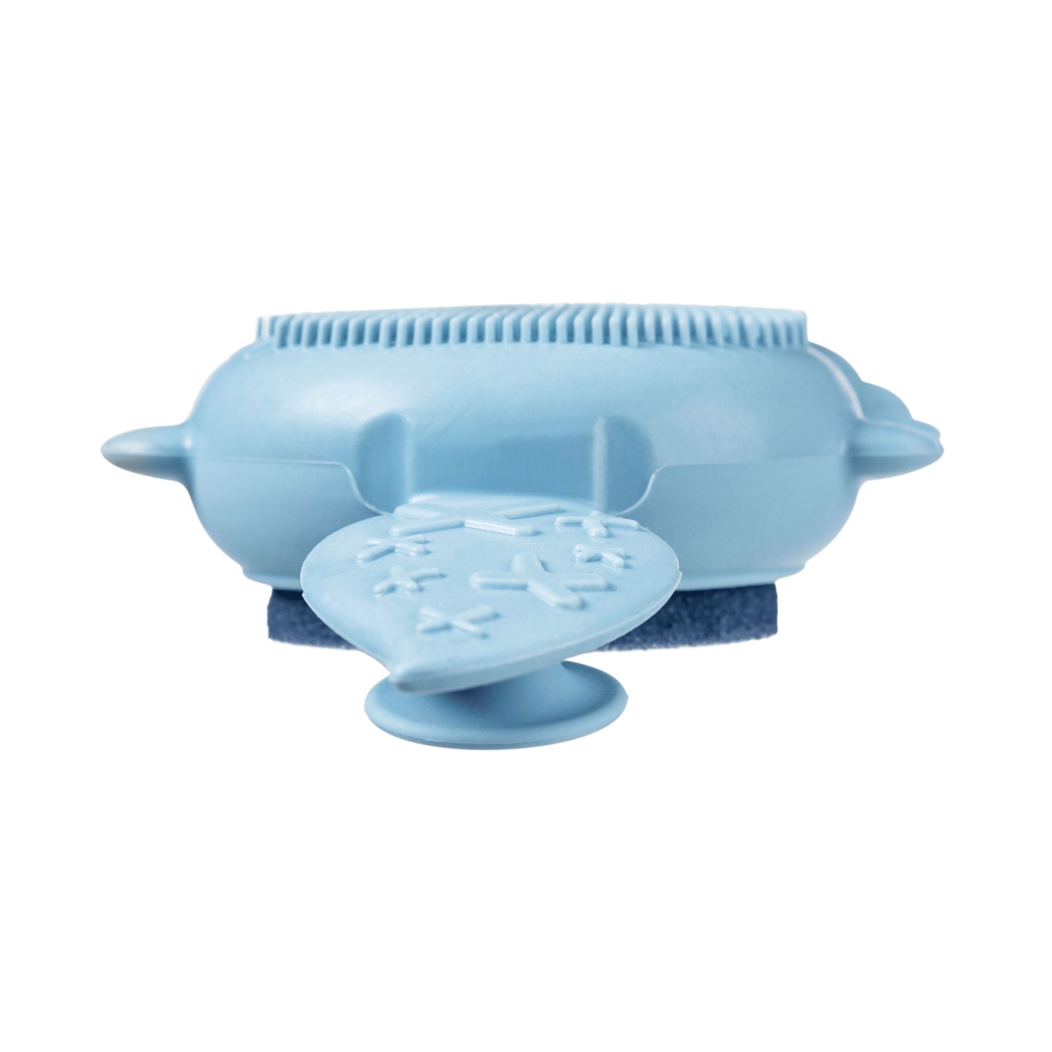 子供用 頭皮用 体用 バスブラシ