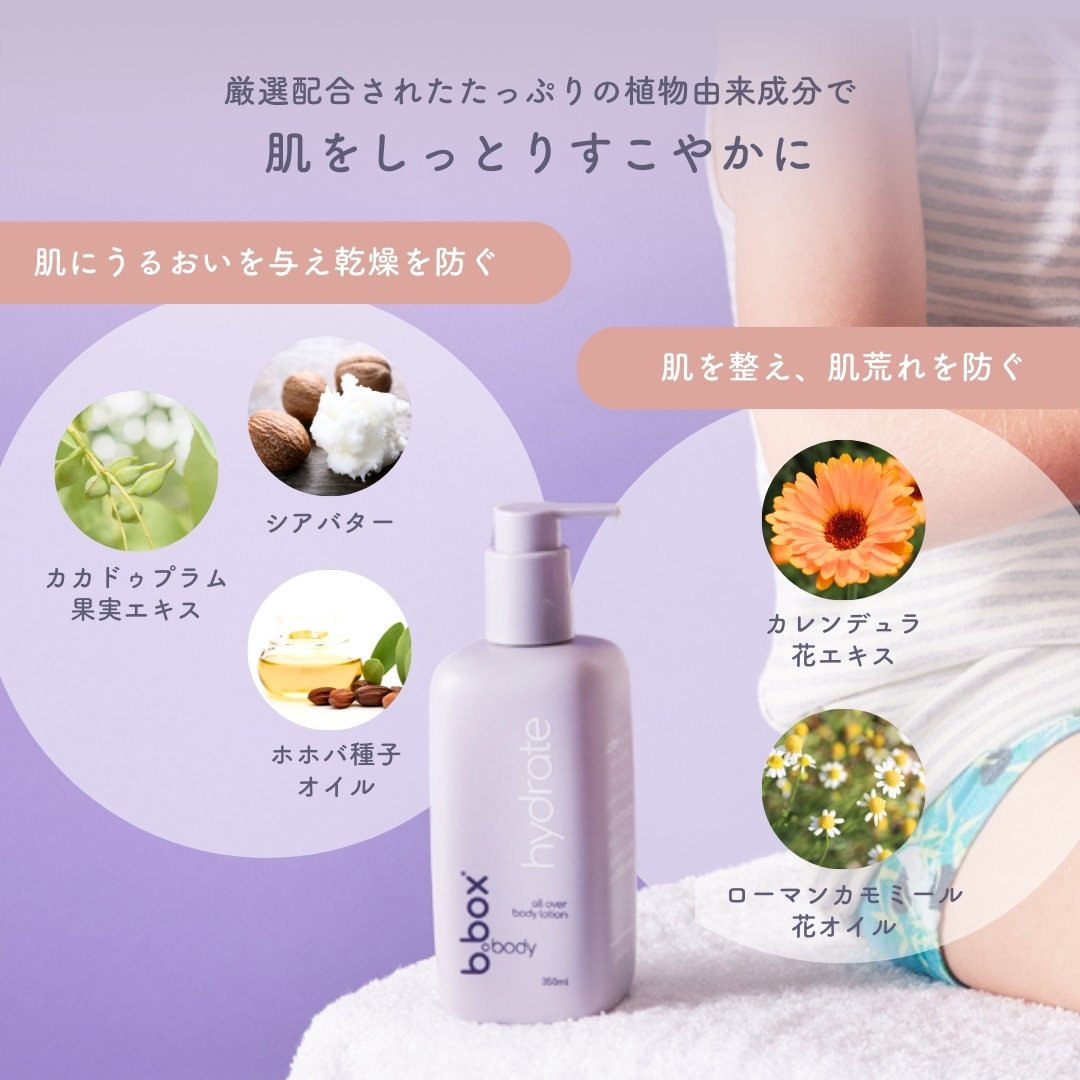 hydrate/b.box body ハイドレート ボディローション<保湿用ローション>