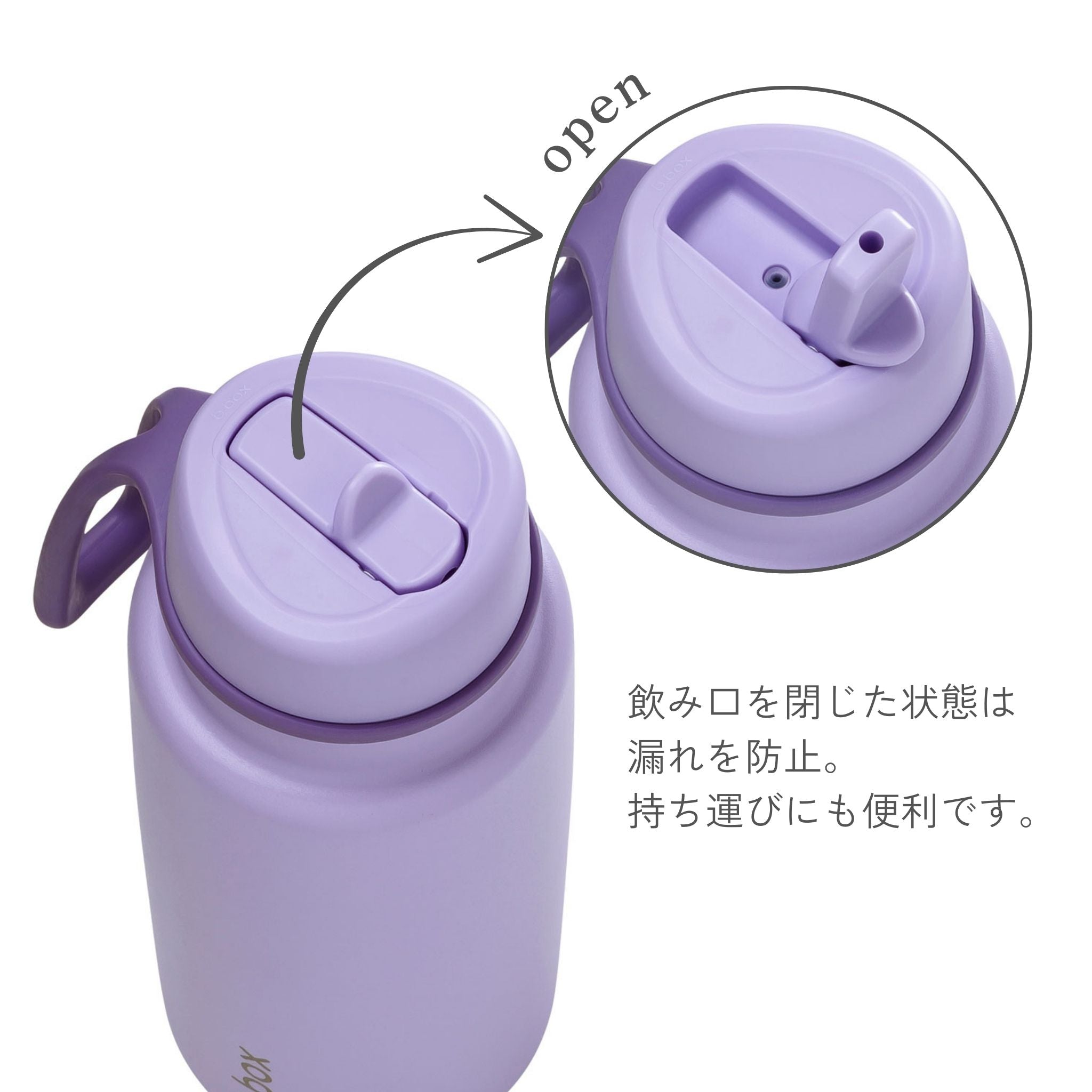 Insulated Flip Top Bottle 1Lフリップトップボトル