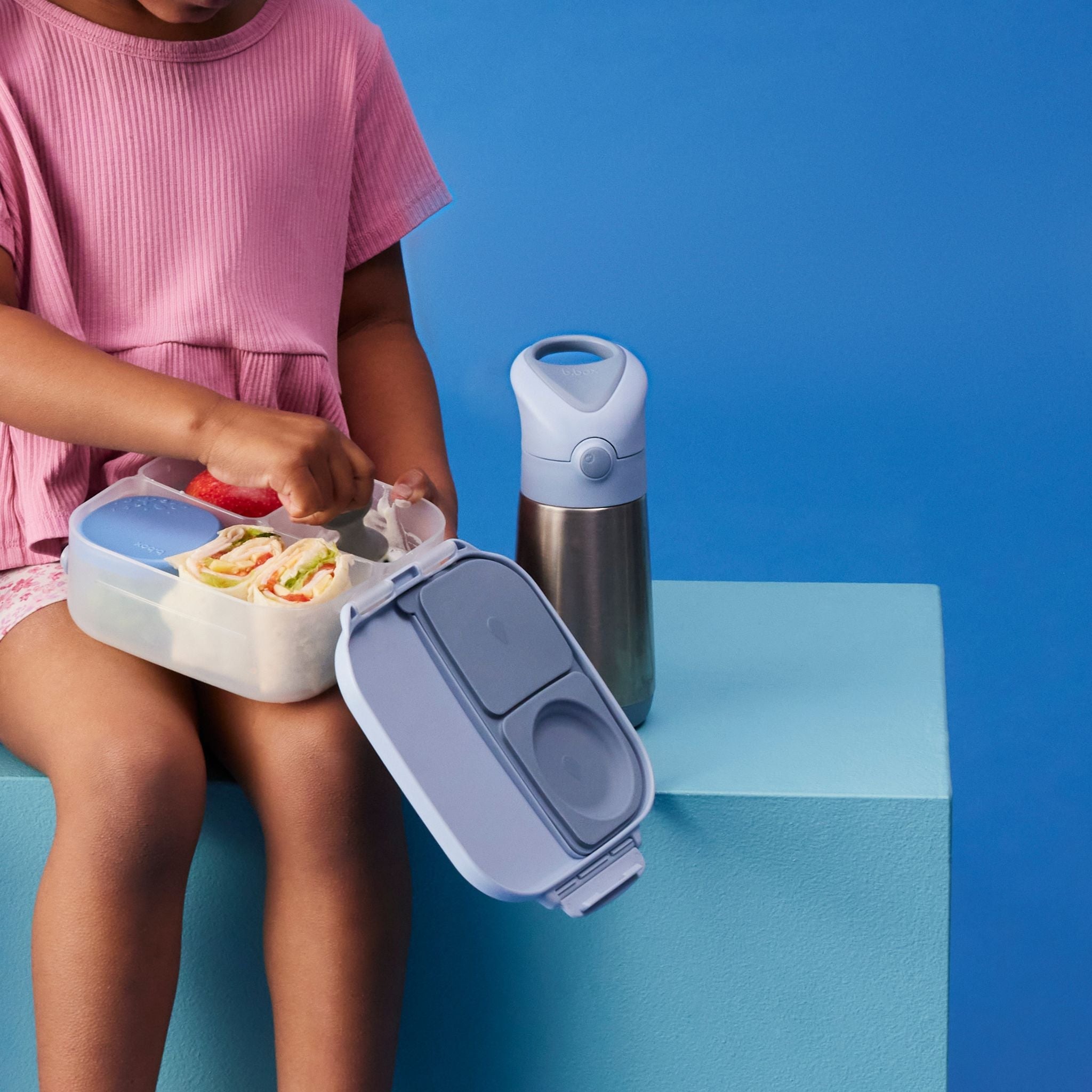 水筒 Insulated drink bottle 350ml ステンレスボトル - ストロー