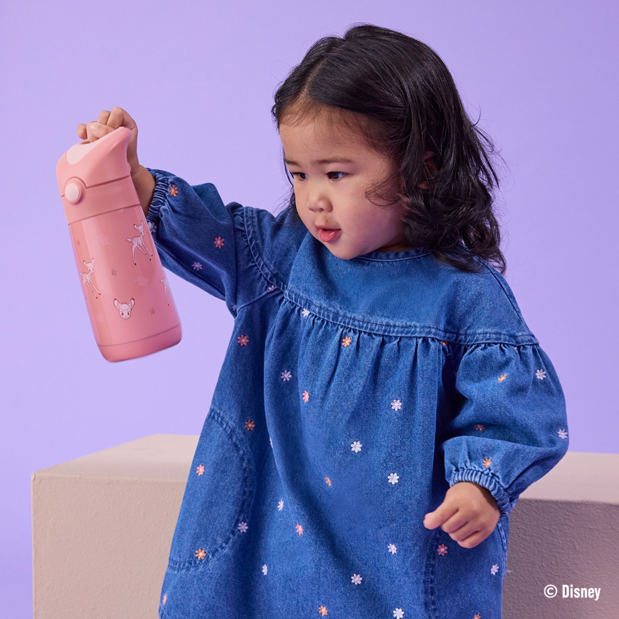【予約商品】6月中旬納品:水筒 Insulated drink bottle 350ml ステンレスドリンクボトル / Disney