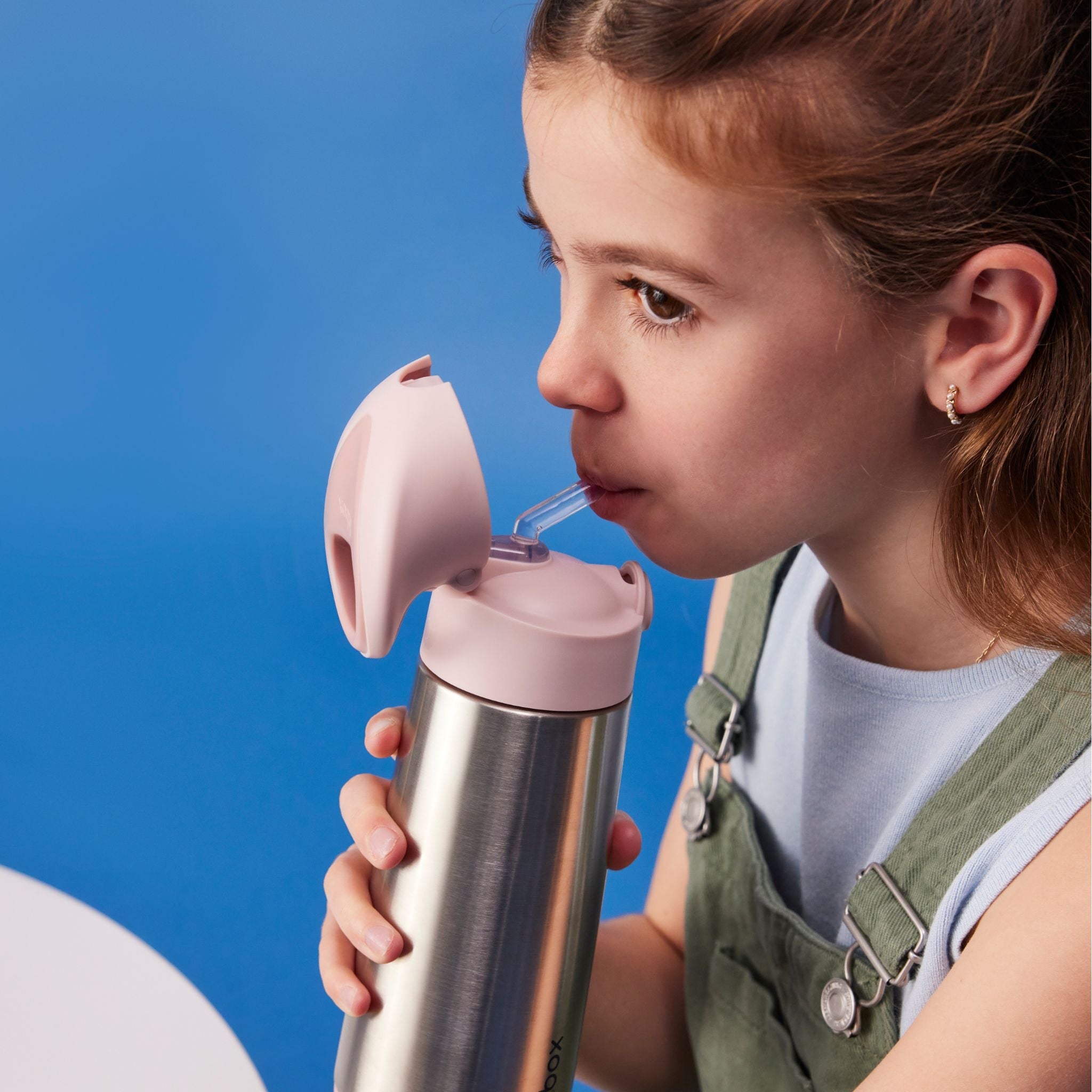 水筒 Insulated drink bottle 500ml ステンレスボトル - ストロー