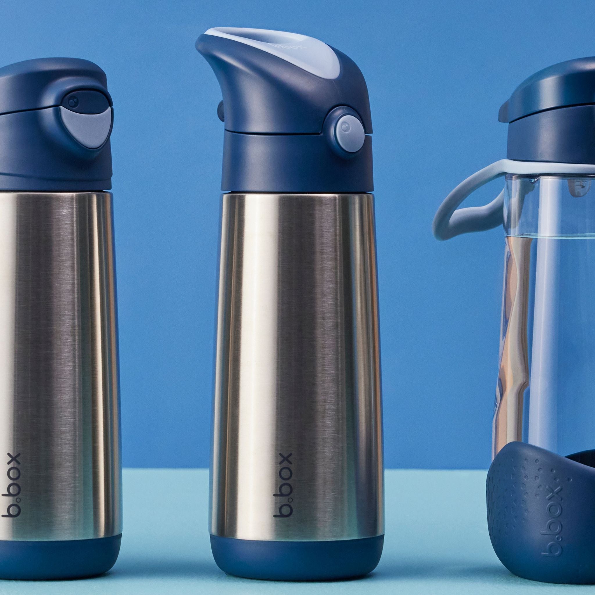 水筒 Insulated drink bottle 500ml ステンレスボトル - ストロー