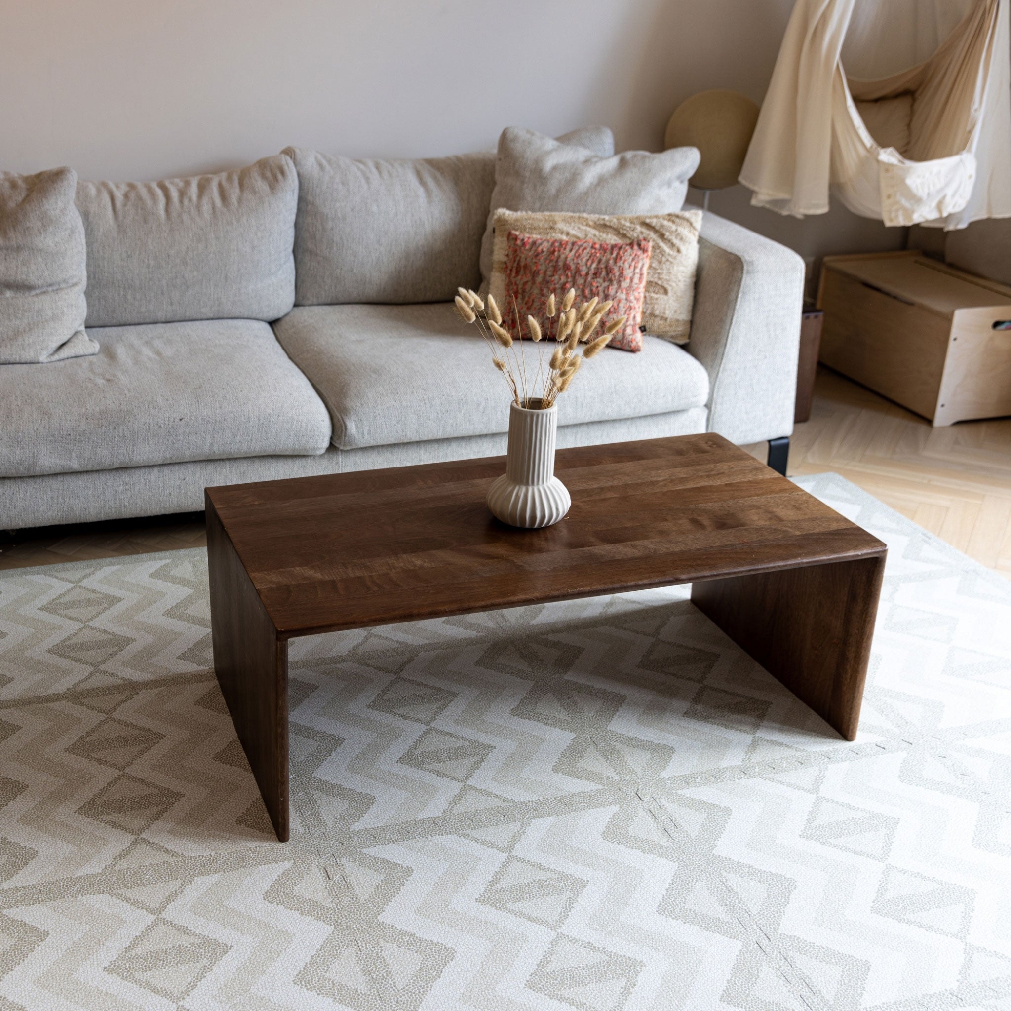 【SALE】Foam Play mat フォームプレイマット - Kilim - Feather Gray(つなげてひろがる)