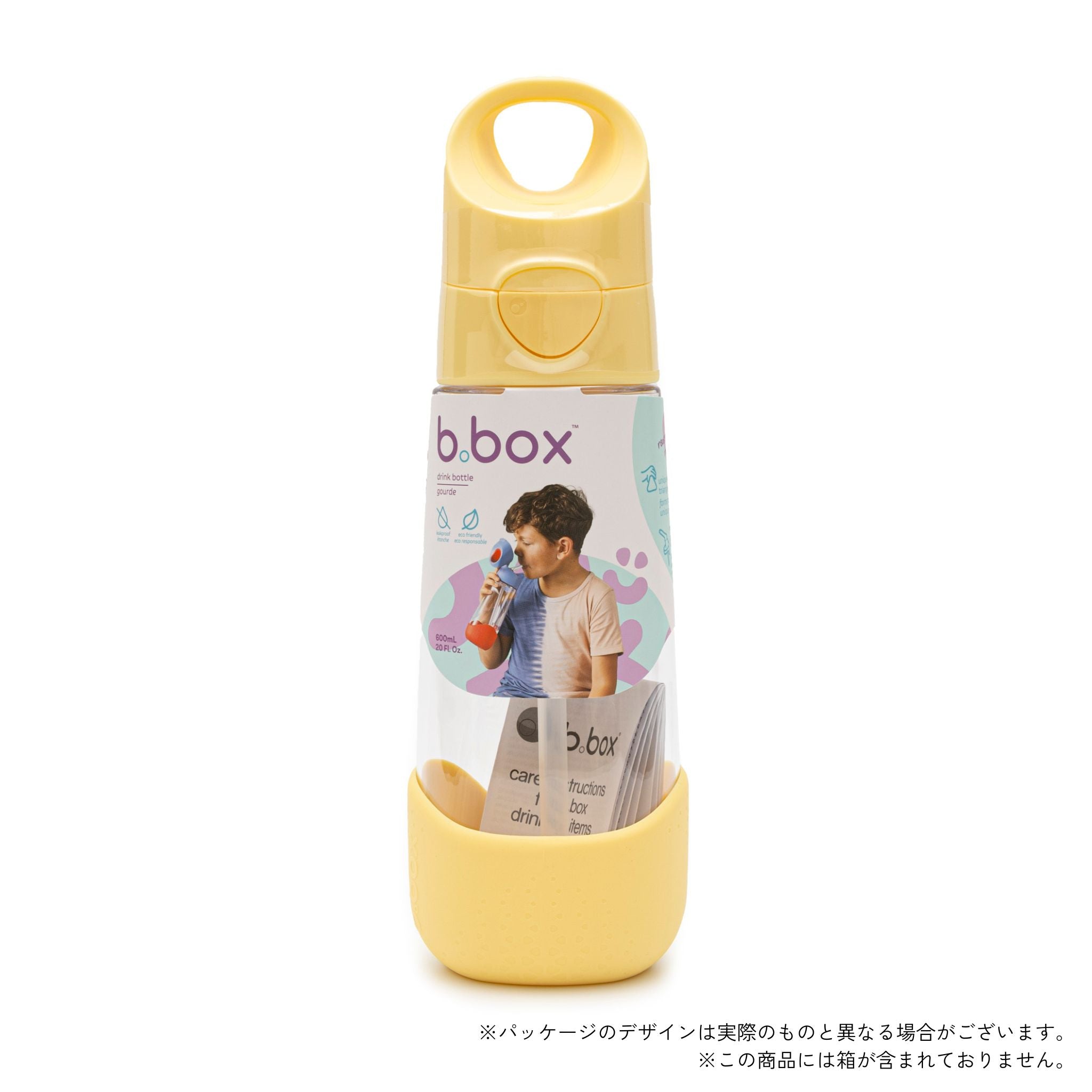 Tritan drink bottle 600mlトライタンドリンクボトル - ストロー