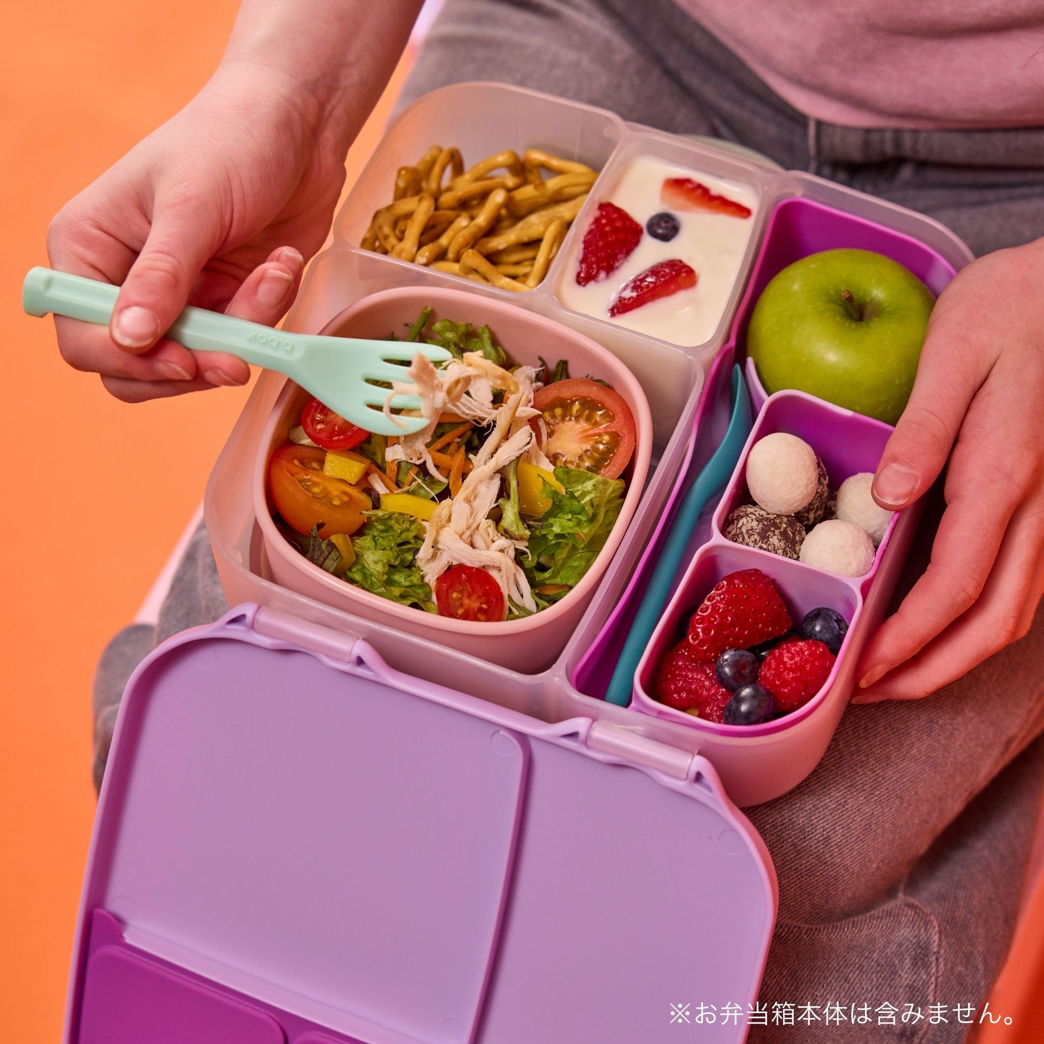 【b.box 2026年1月以降発売予定】silicone bento tray - lunch ランチボックス用シリコントレー