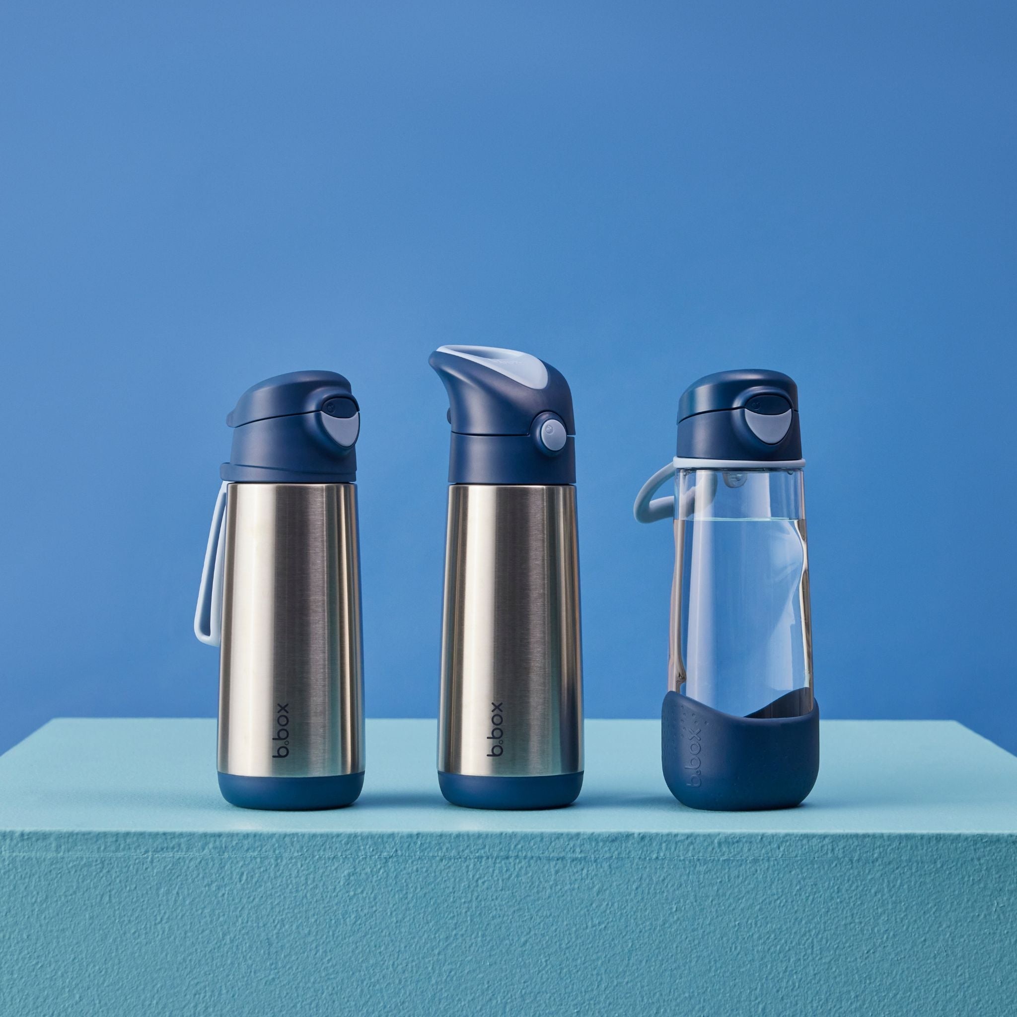 水筒 Insulated drink bottle 500ml ステンレスボトル - ストロー