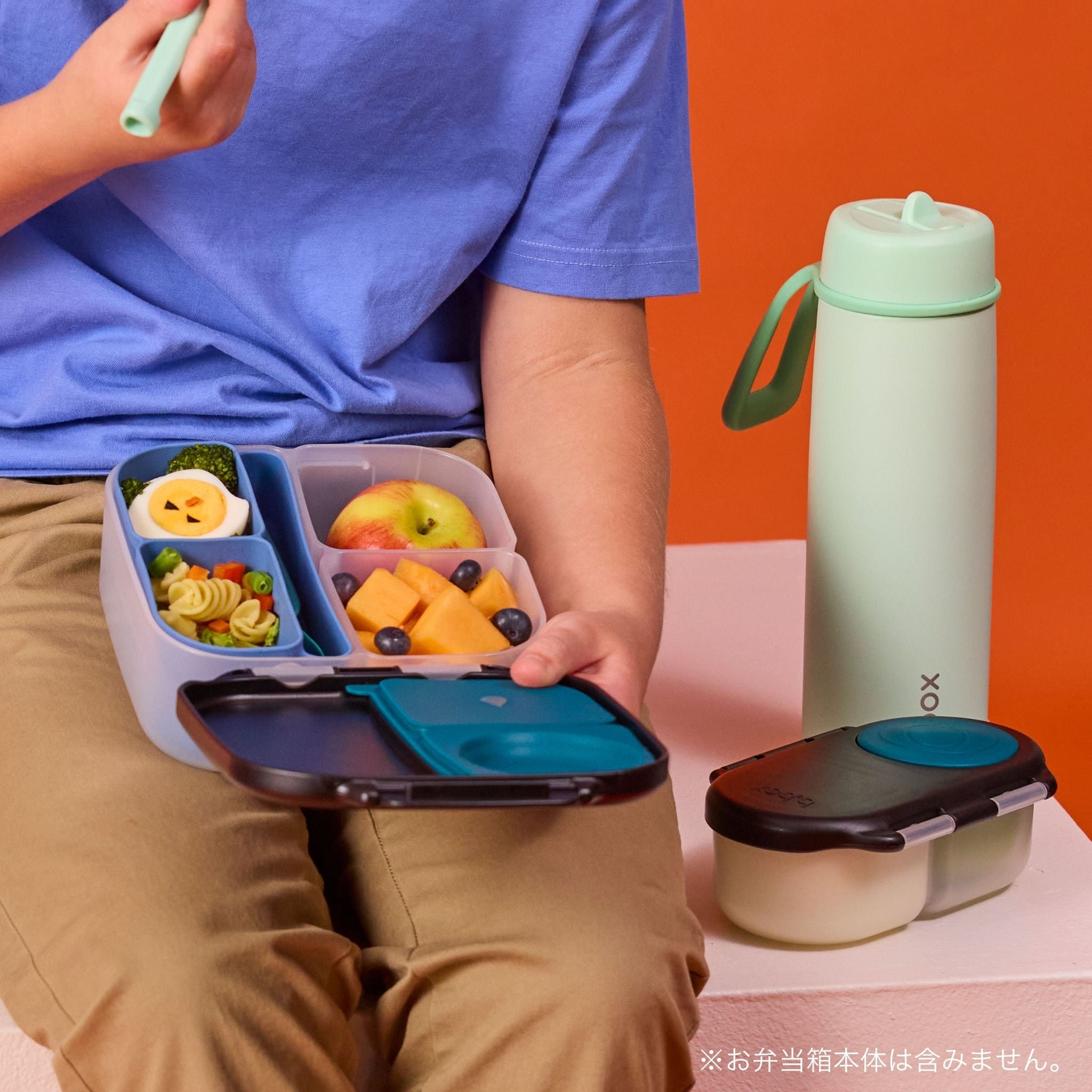 【b.box 2026年1月以降発売予定】silicone bento tray - mini ミニランチボックス用シリコントレー