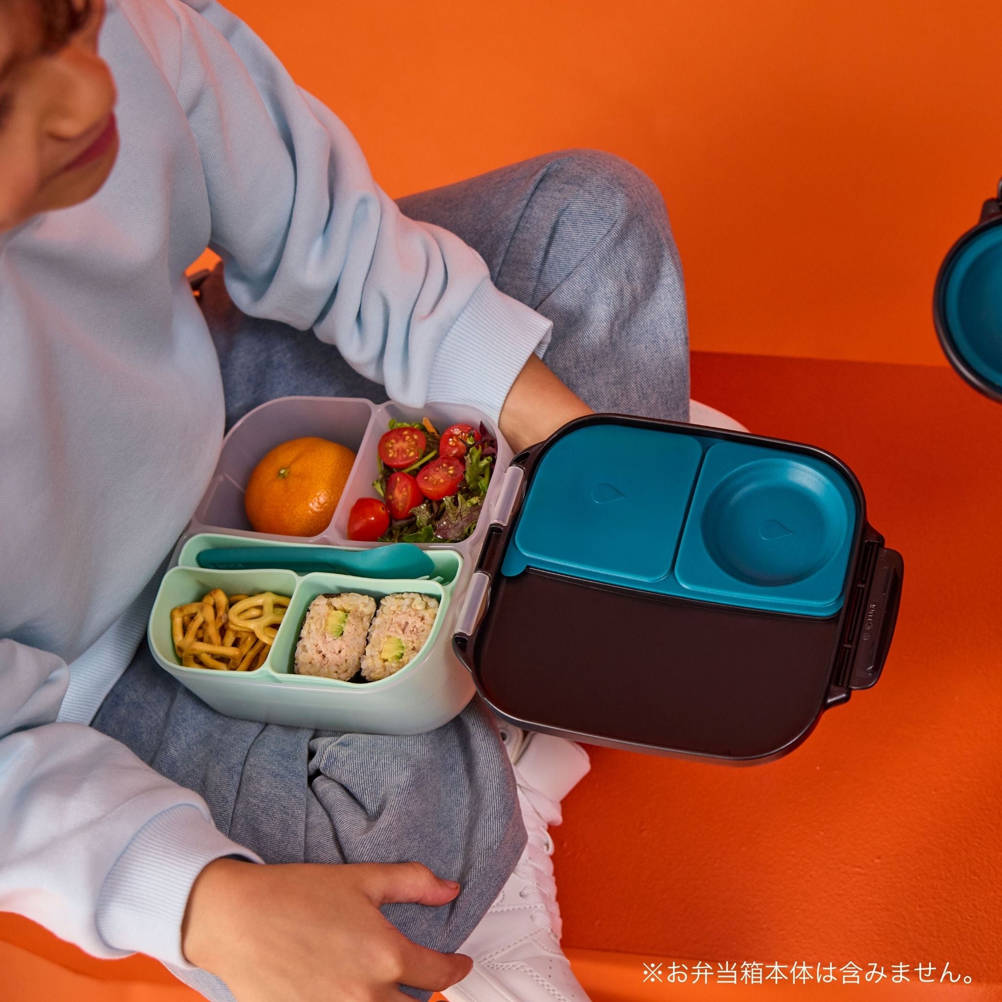 【b.box 2026年1月以降発売予定】silicone bento tray - mini ミニランチボックス用シリコントレー