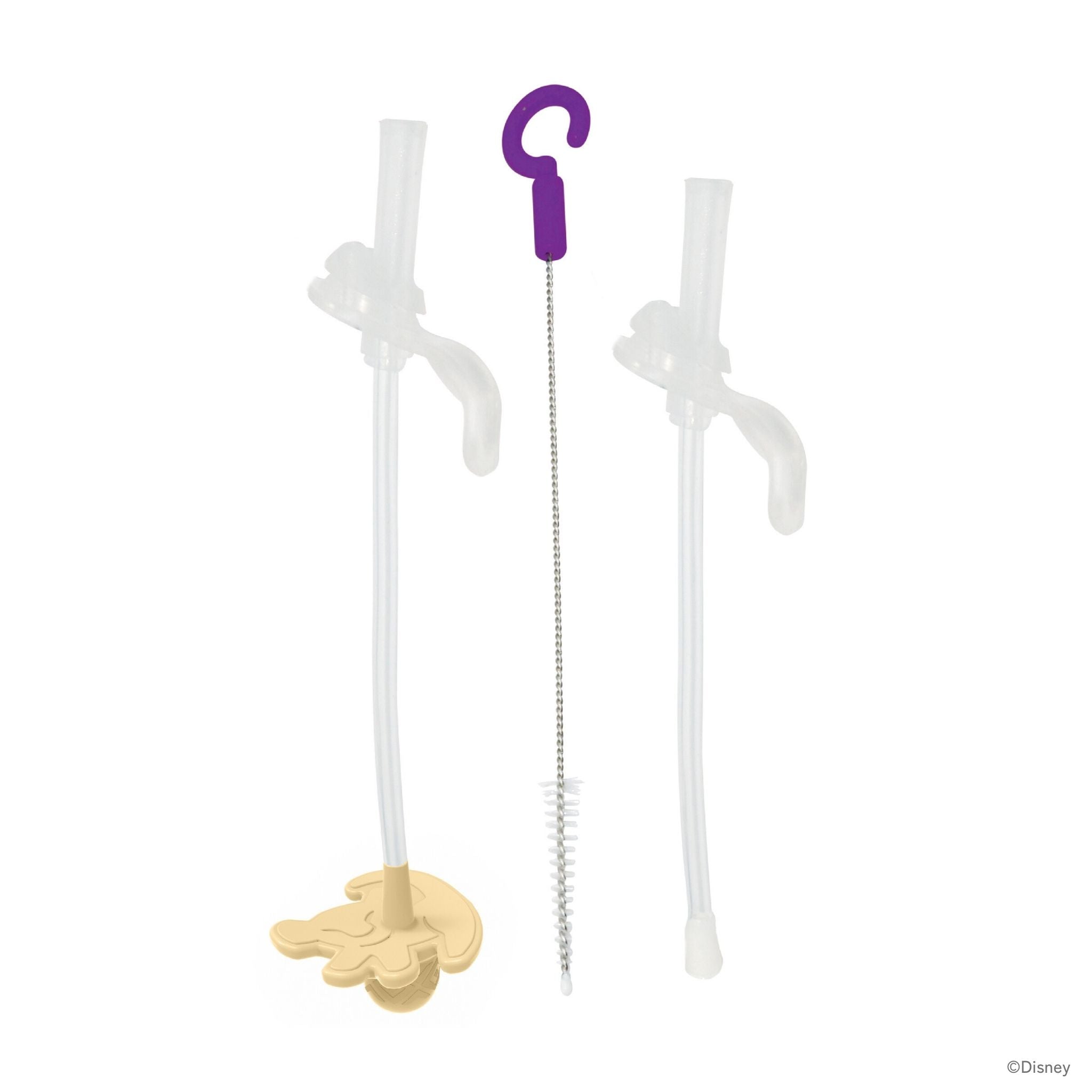 シッピーカップ専用スペアストロー/クリーナーセット - Disney