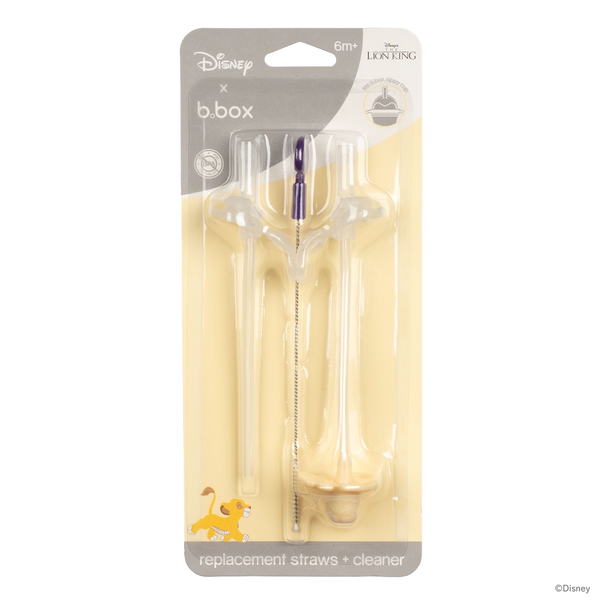 シッピーカップ専用スペアストロー/クリーナーセット - Disney