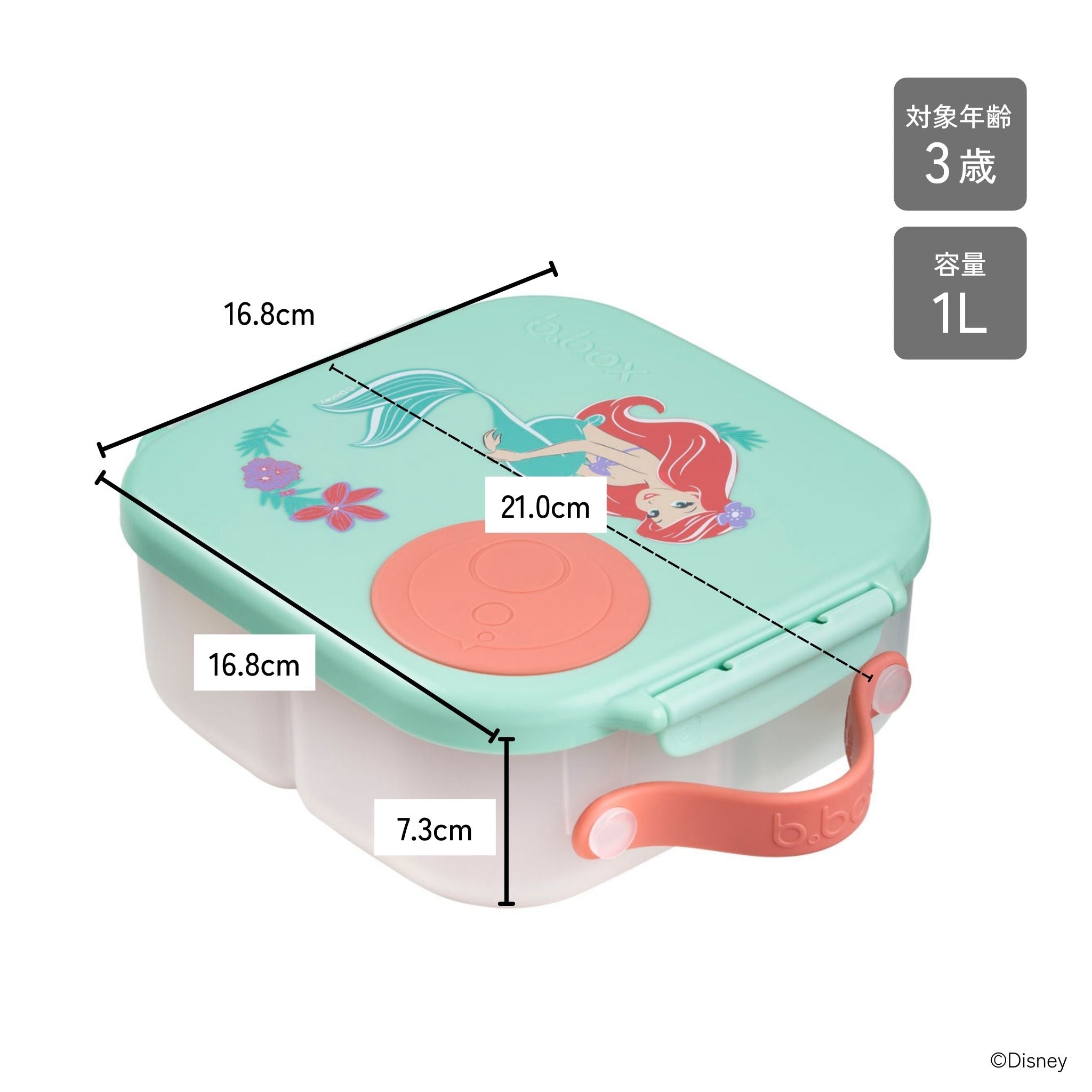 Mini Lunchbox ミニランチボックス - disney