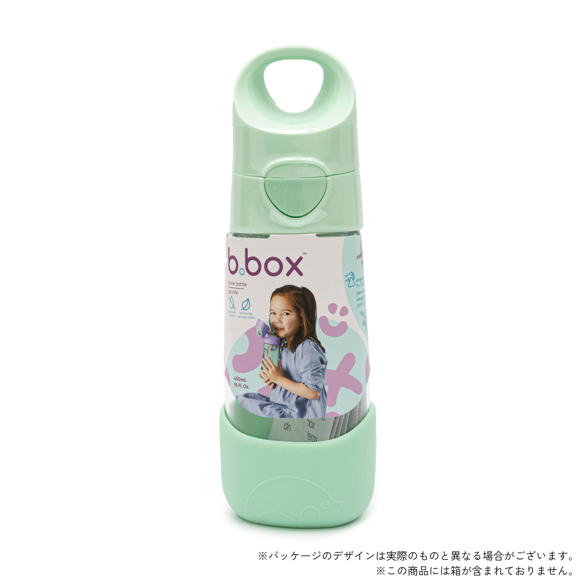 Tritan drink bottle 450mlトライタンドリンクボトル - ストロー
