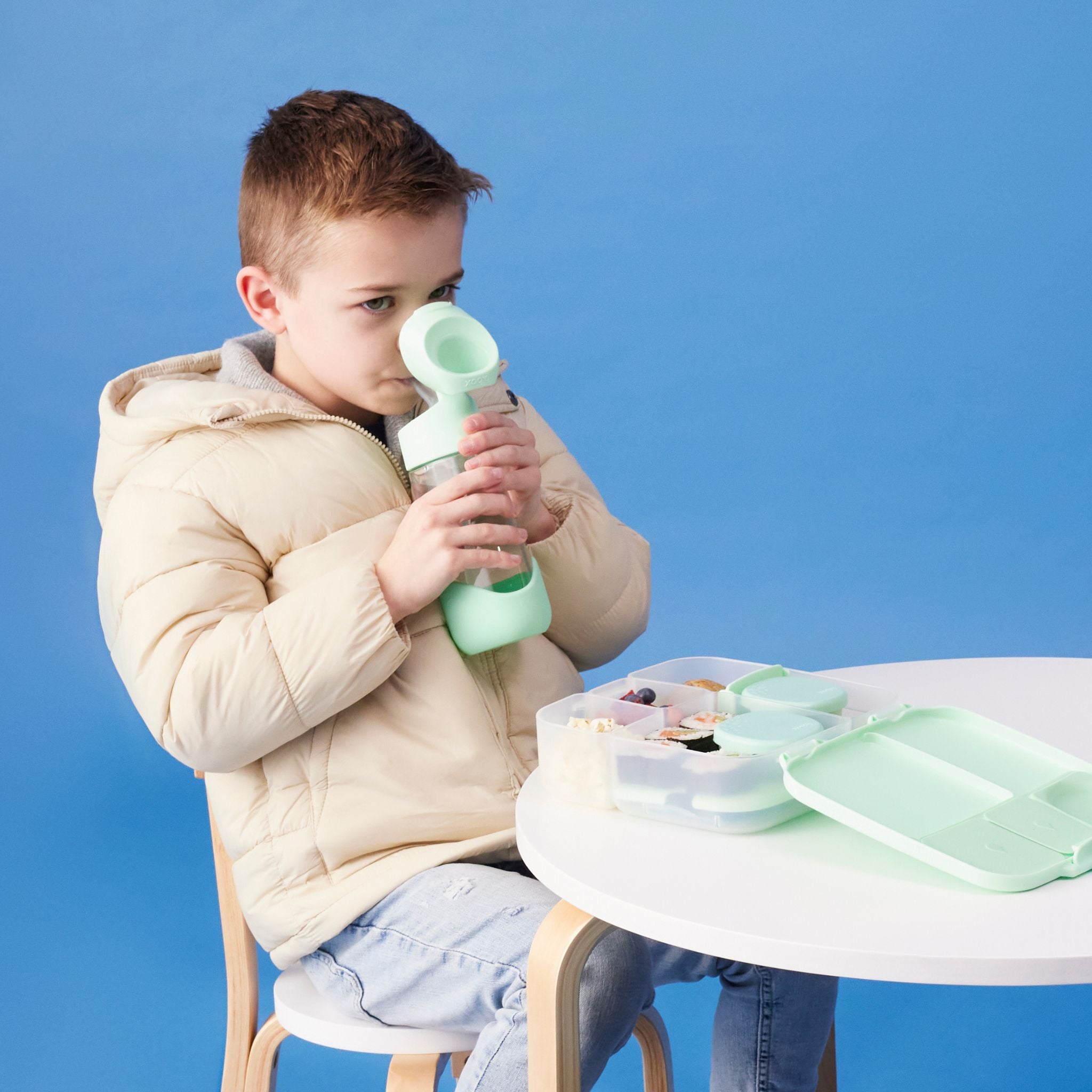 Tritan drink bottle 450mlトライタンドリンクボトル - ストロー