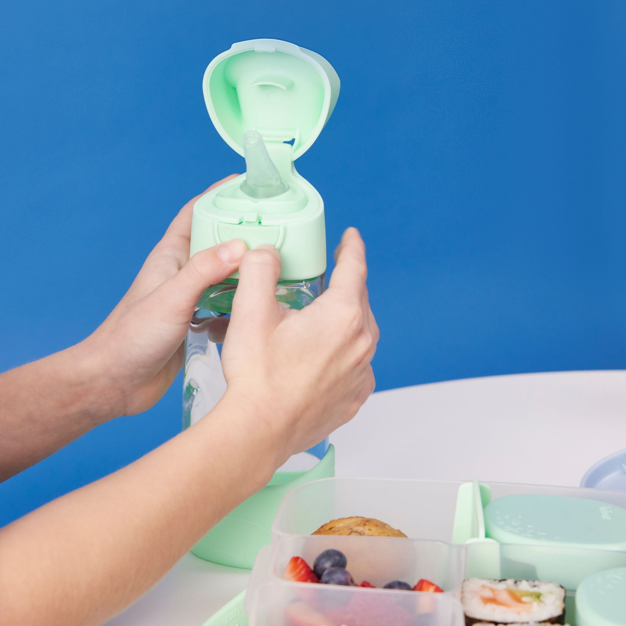 Tritan drink bottle 450mlトライタンドリンクボトル - ストロー