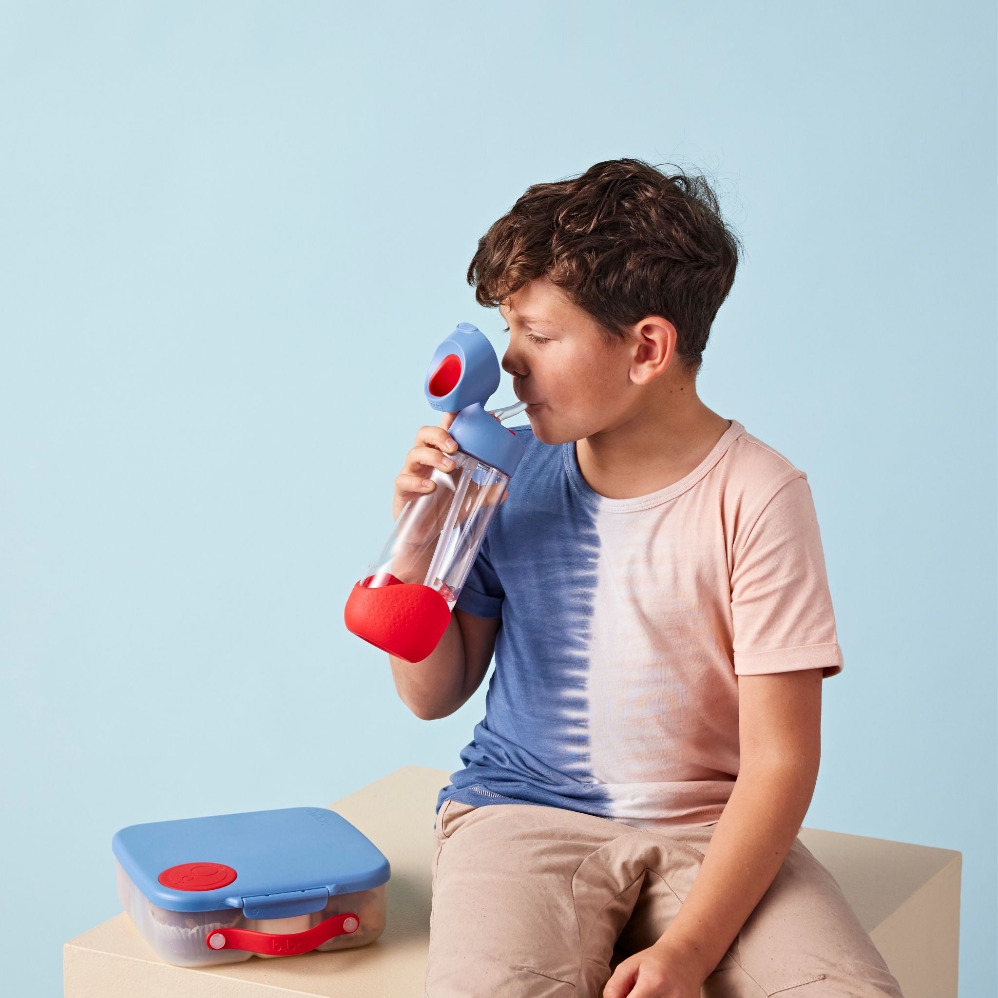 Tritan drink bottle 600mlトライタンドリンクボトル - ストロー