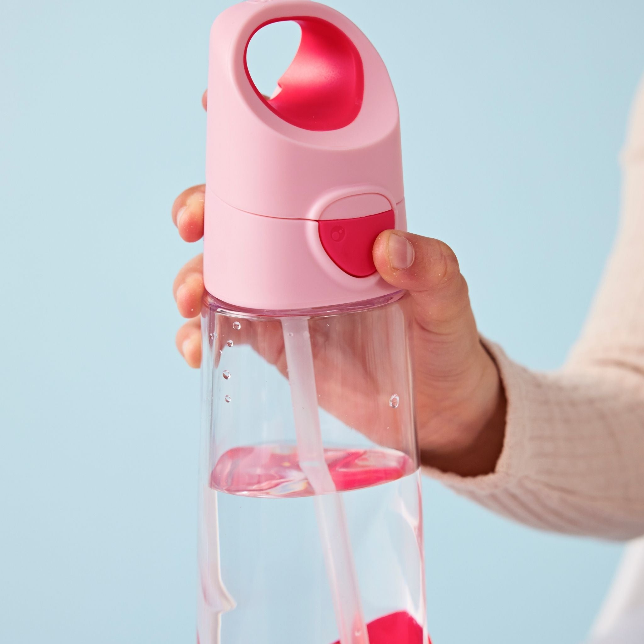 Tritan drink bottle 600mlトライタンドリンクボトル - ストロー