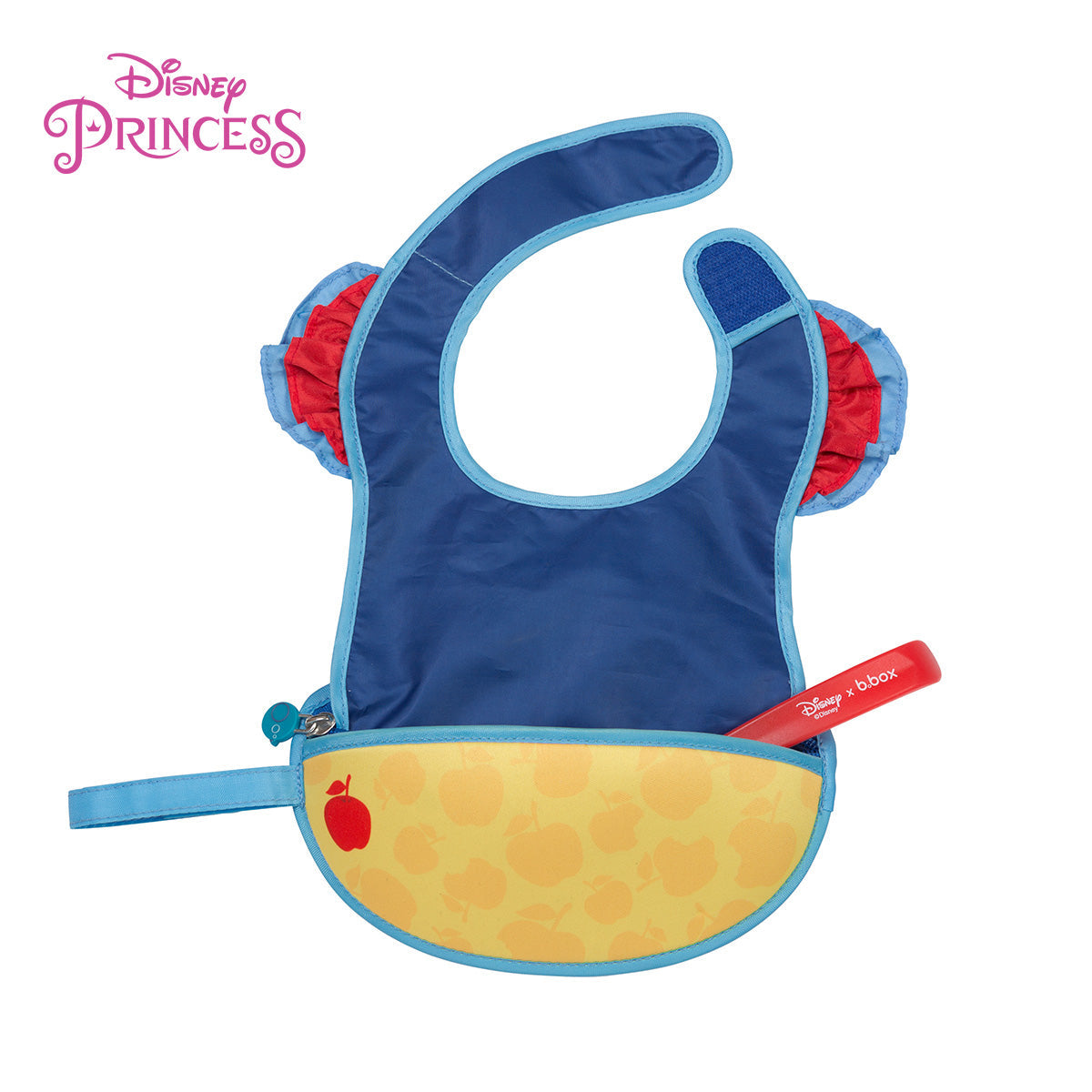 【SALE】お食事エプロン travel bib+flexible spoon トラベルビブ - Disney