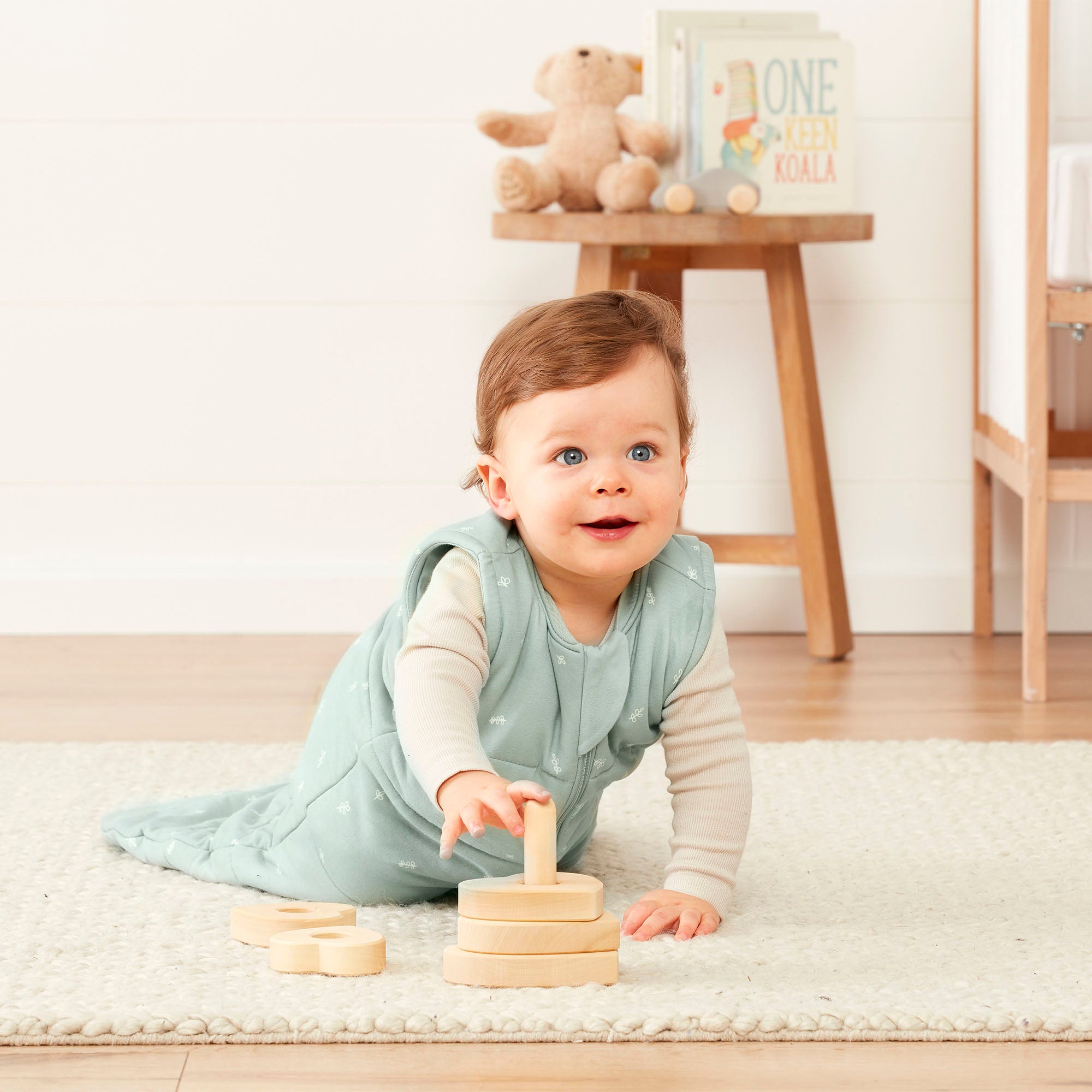 Sleeping Bag 2.5TOG スリーピングバッグ(3ヶ月~/寝返りやお座りができるベビー&キッズ用スリーパー)