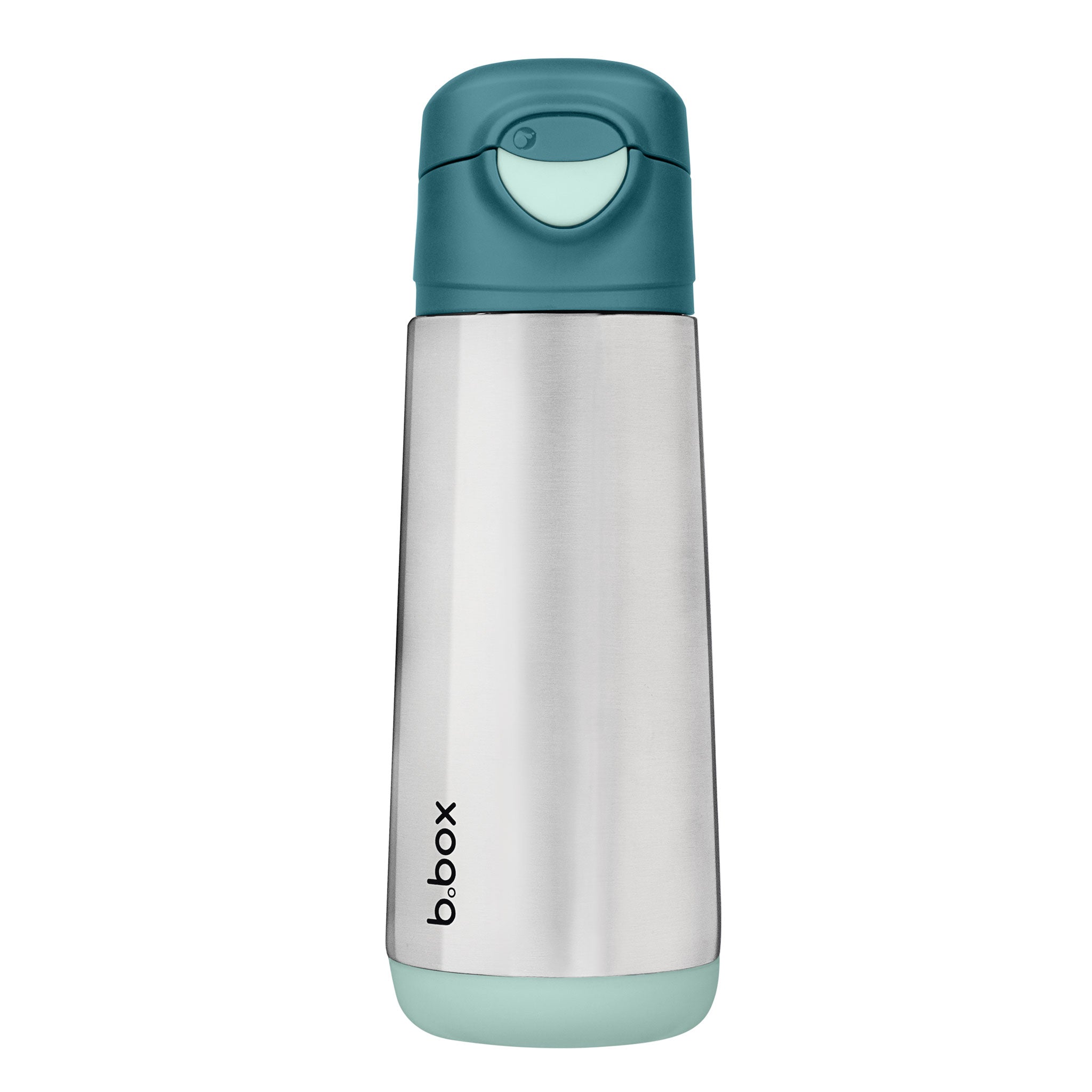 *b.box* Insulated spout bottle 500ml ステンレススパウトボトル - emerald forest 正面
