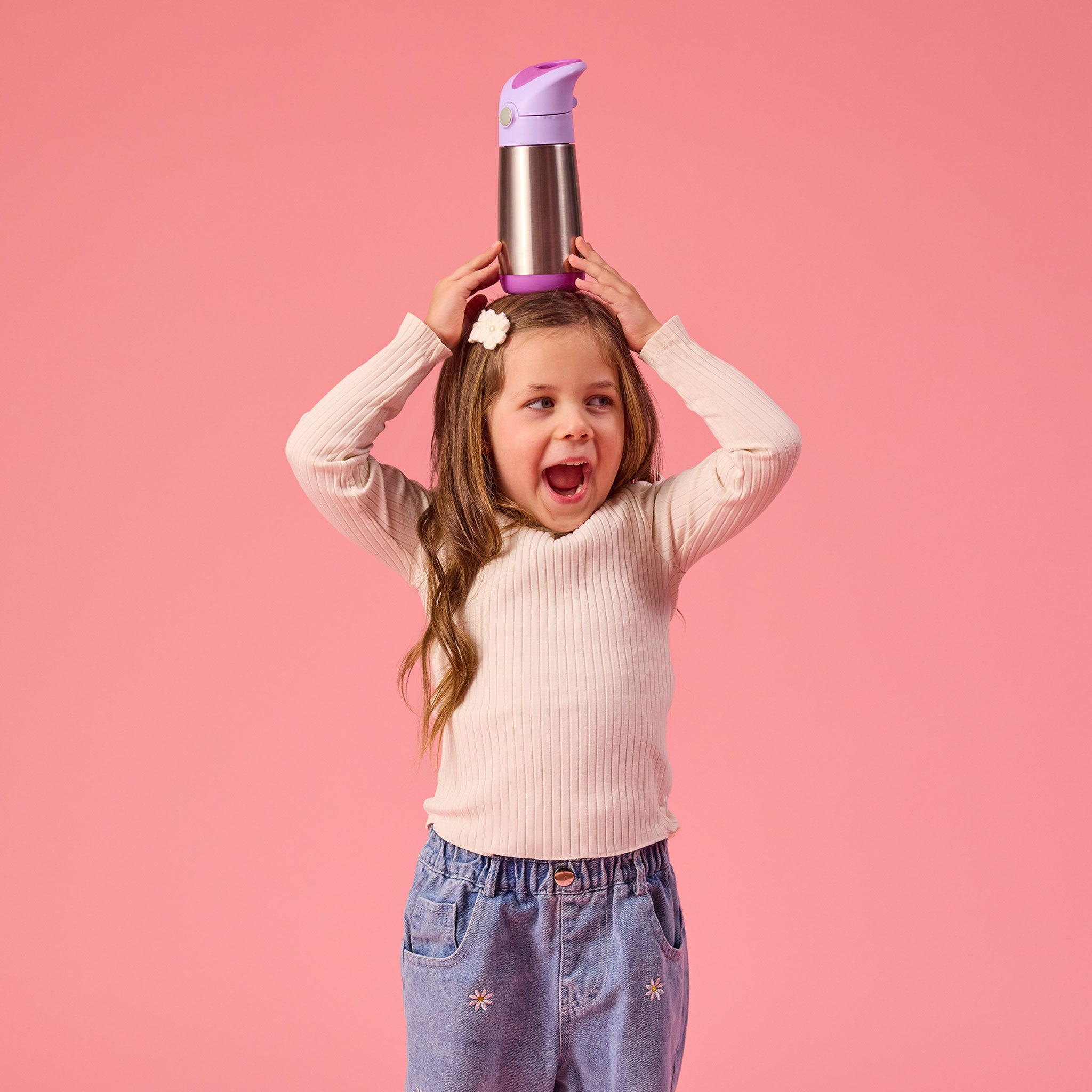 【b.box 2026年1月以降発売予定】水筒 Insulated drink bottle 350ml ステンレスボトル