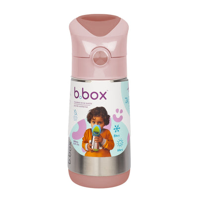 水筒 Insulated drink bottle 350ml ステンレスボトル - ストロー