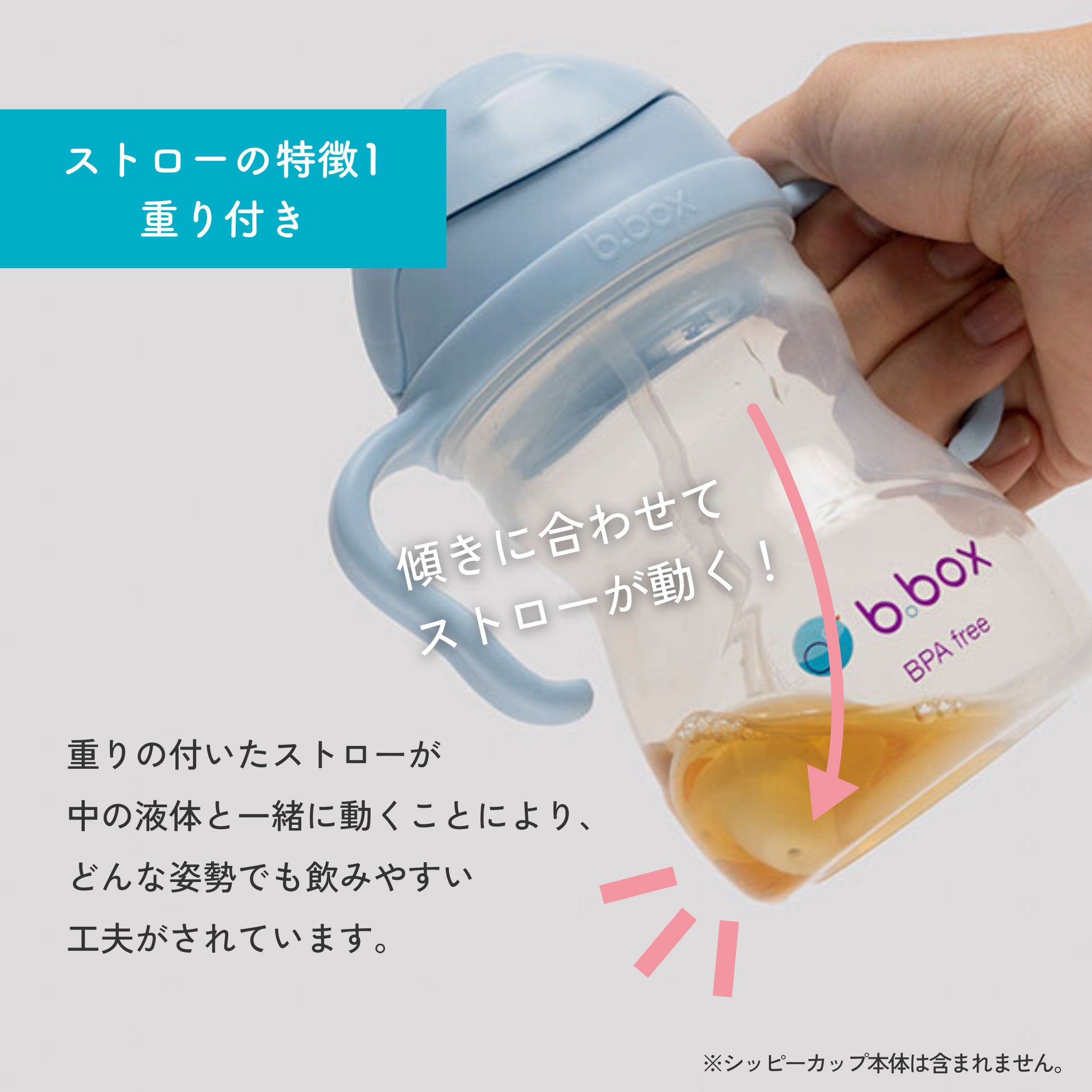 シッピーカップ専用スペアストロー/クリーナーセット