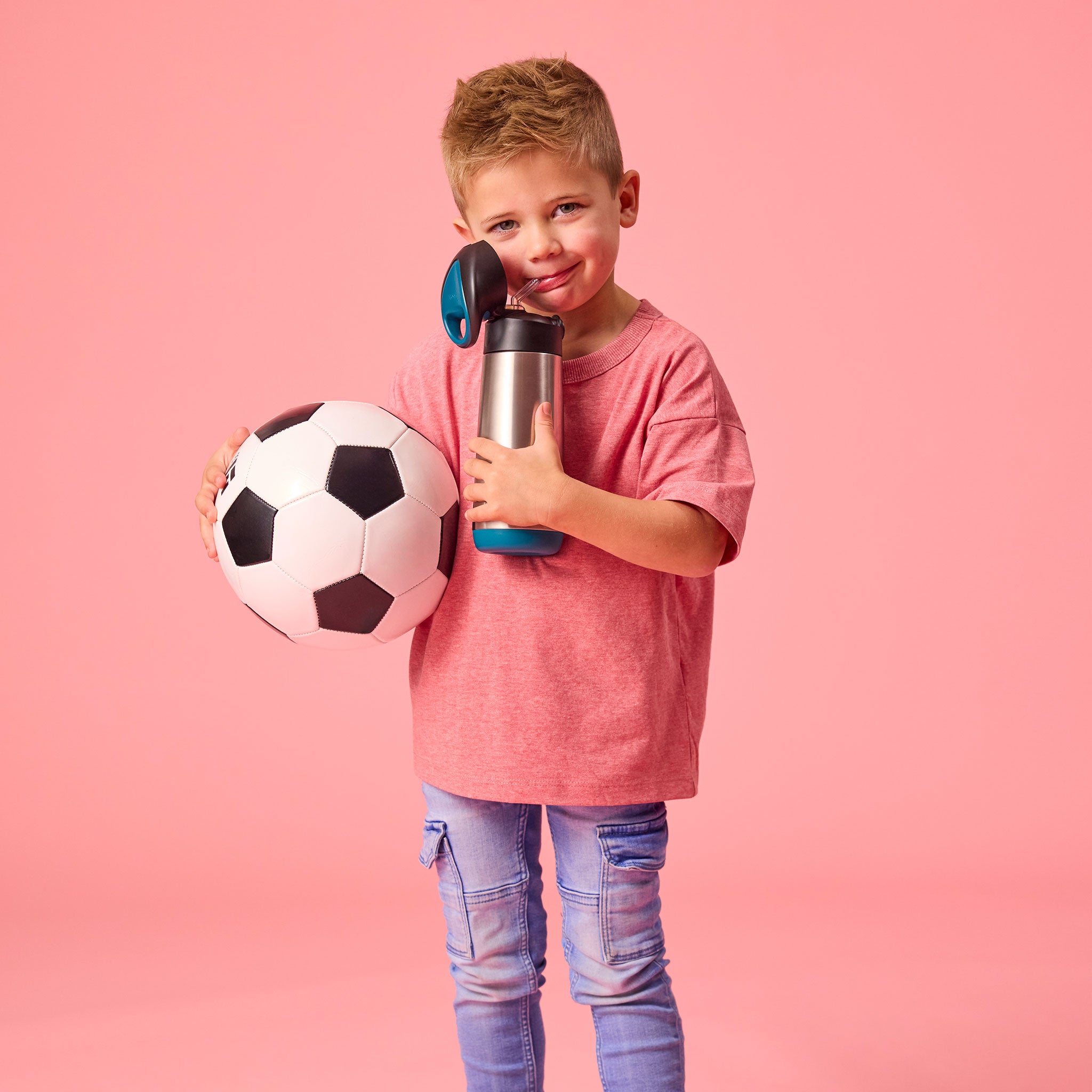 【b.box 2026年1月以降発売予定】水筒 Insulated drink bottle 500ml ステンレスボトル