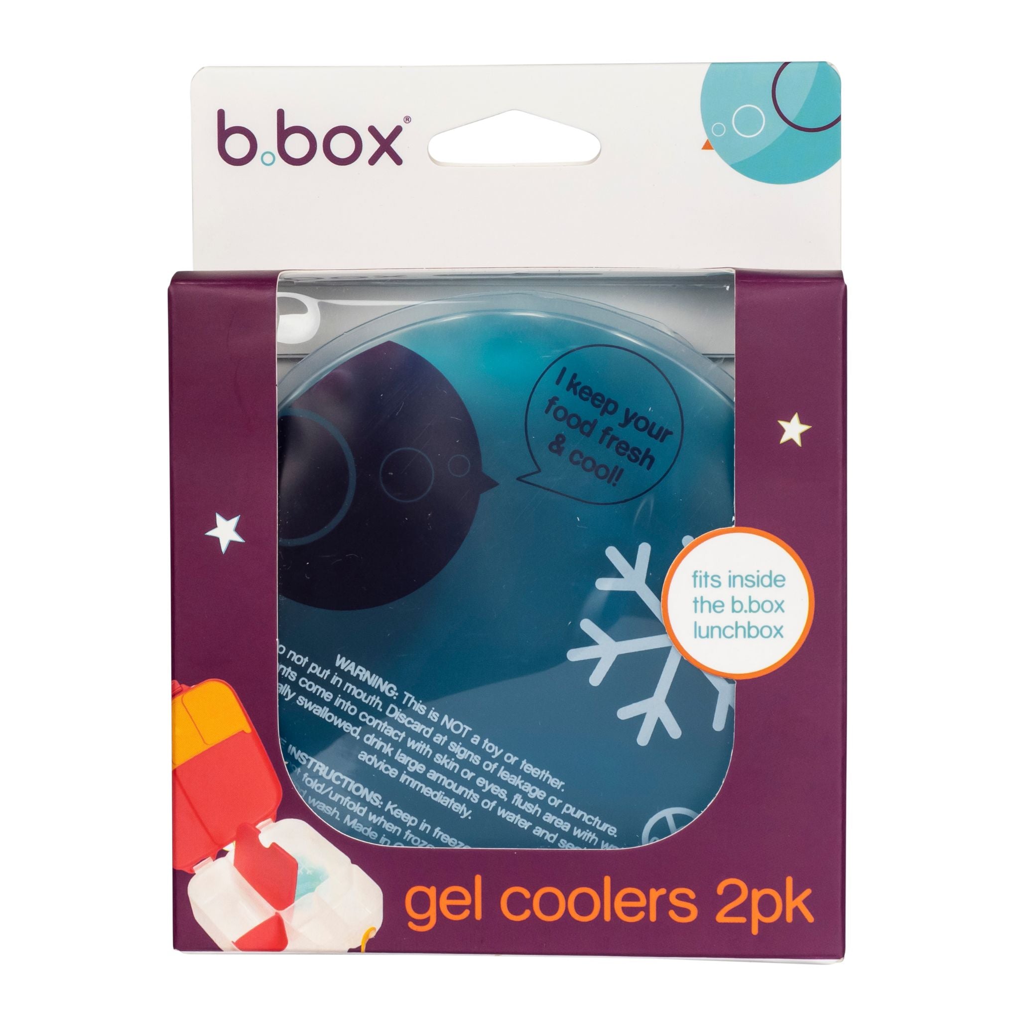 【b.box25新作予約】Gel Cooler 2 Pack ジェルクーラー2個セット