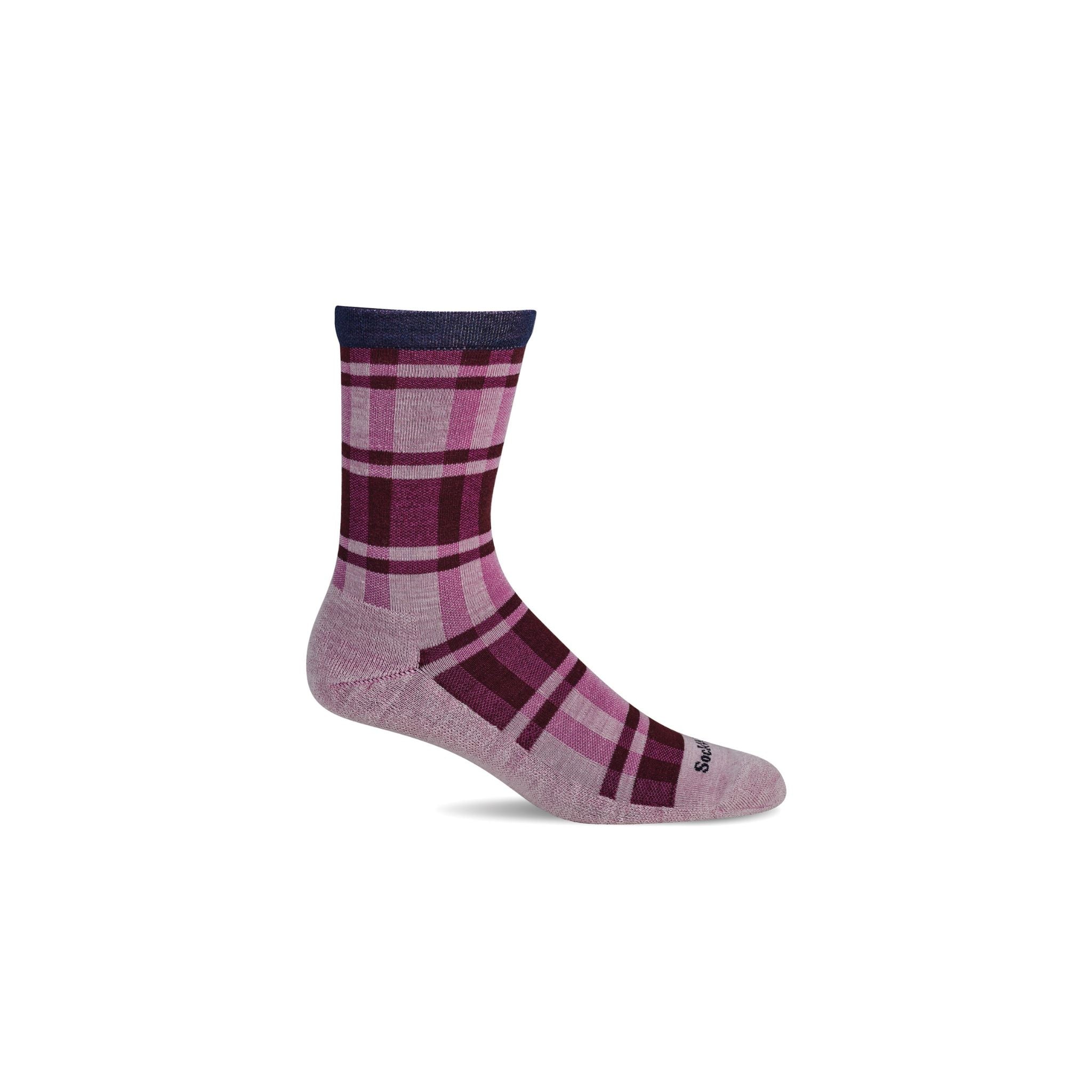 【8月20日～】【Sockwell25AW新作】[LD252W]BIG PLAID　Ladies